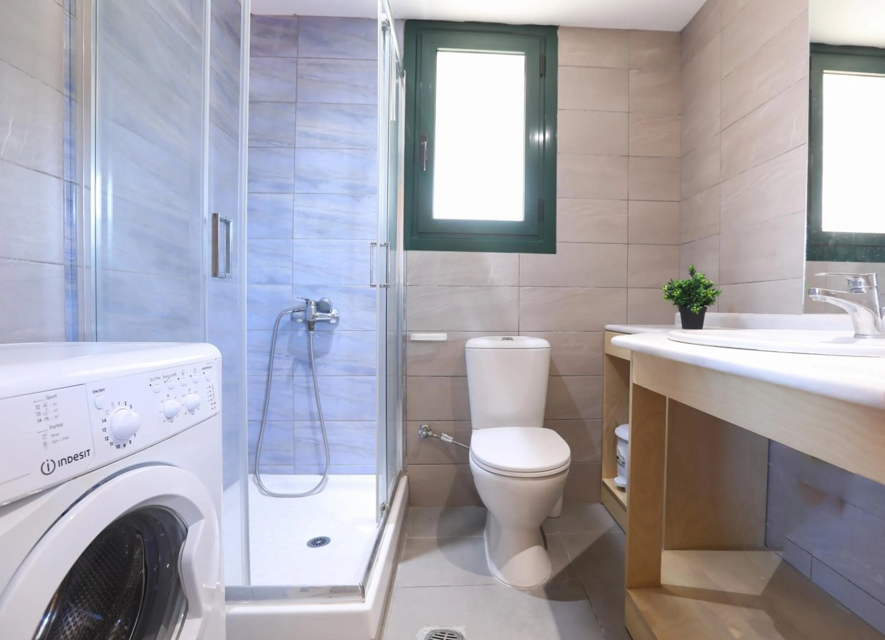 Shower in Kerkyra Studios & Apartments