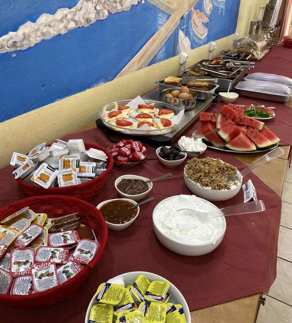 Breakfast in Kerkyra Studios & Apartments