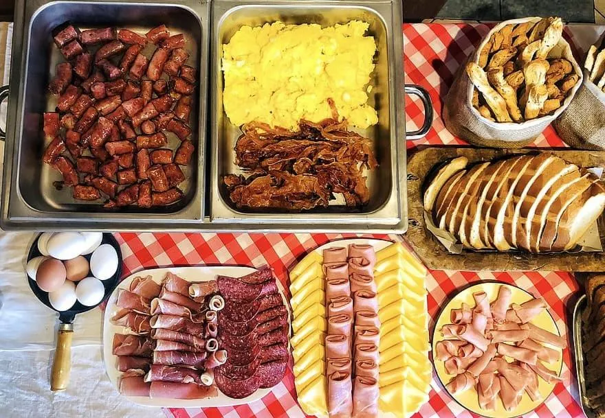 Breakfast in Kerkyra Studios & Apartments