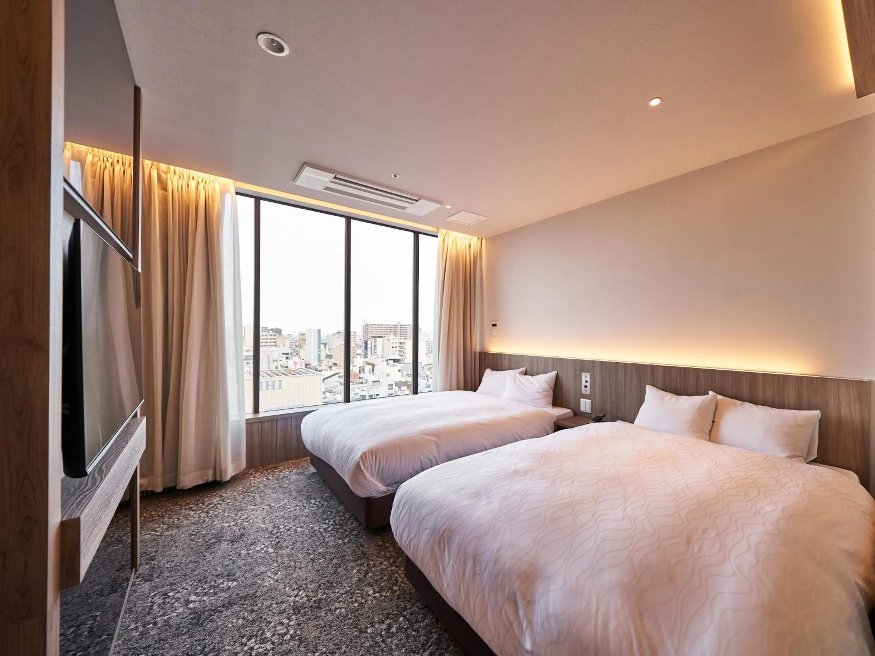 Bed in WeBase TAKAMATSU