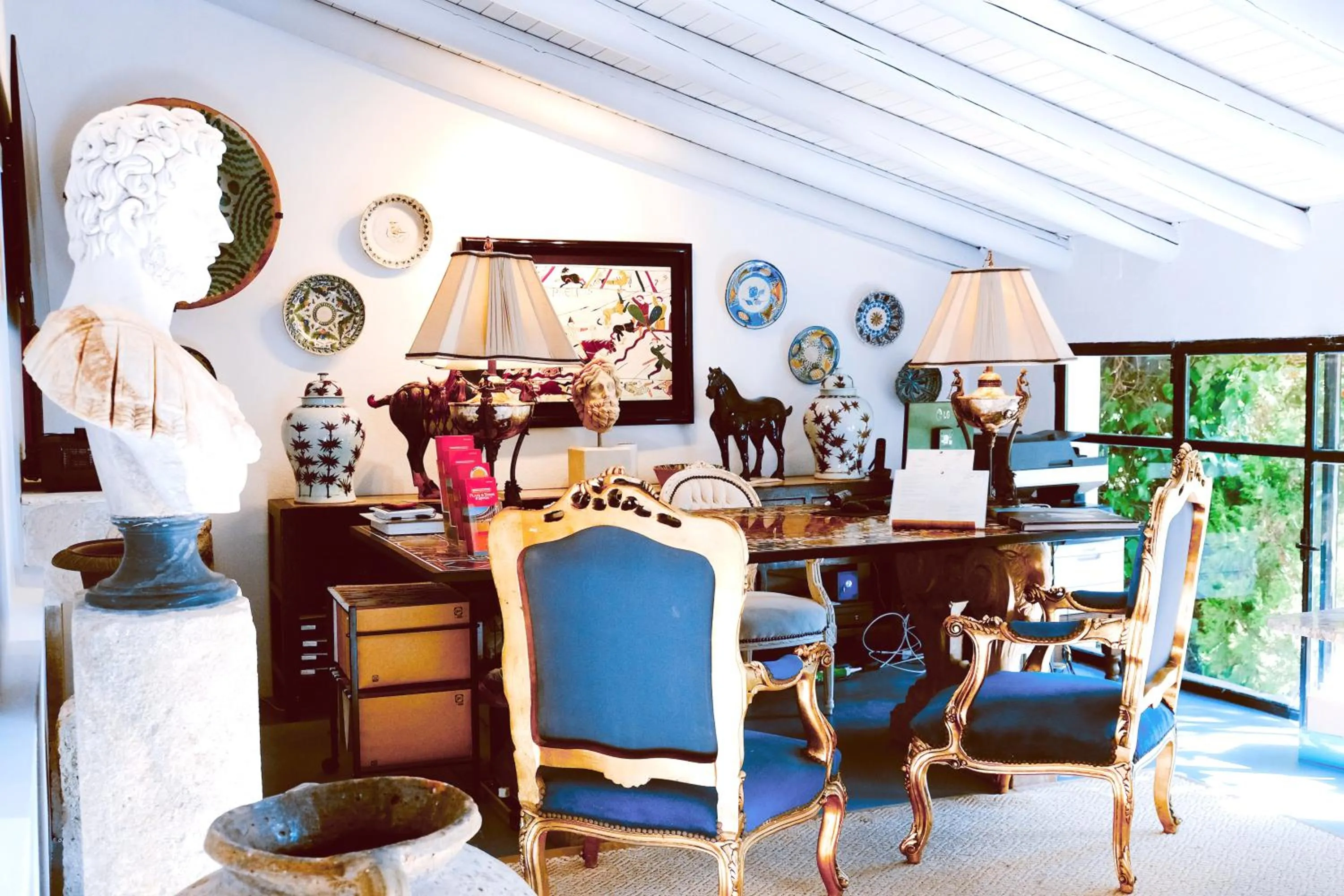 Lobby or reception in Hotel Finca Los Pilares de Ronda