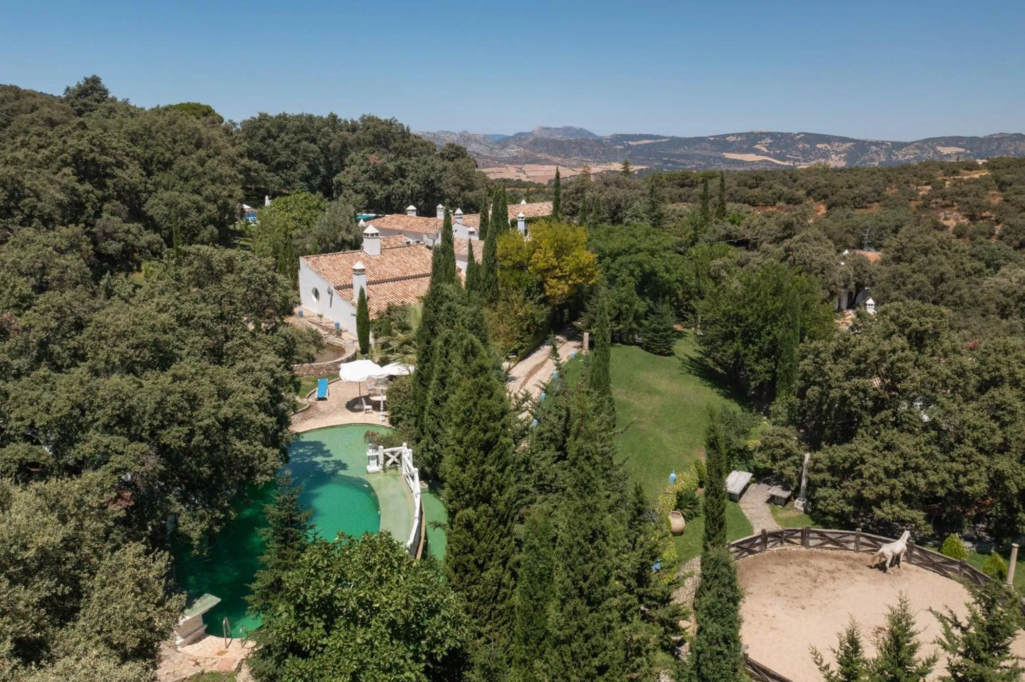 Property building in Hotel Finca Los Pilares de Ronda