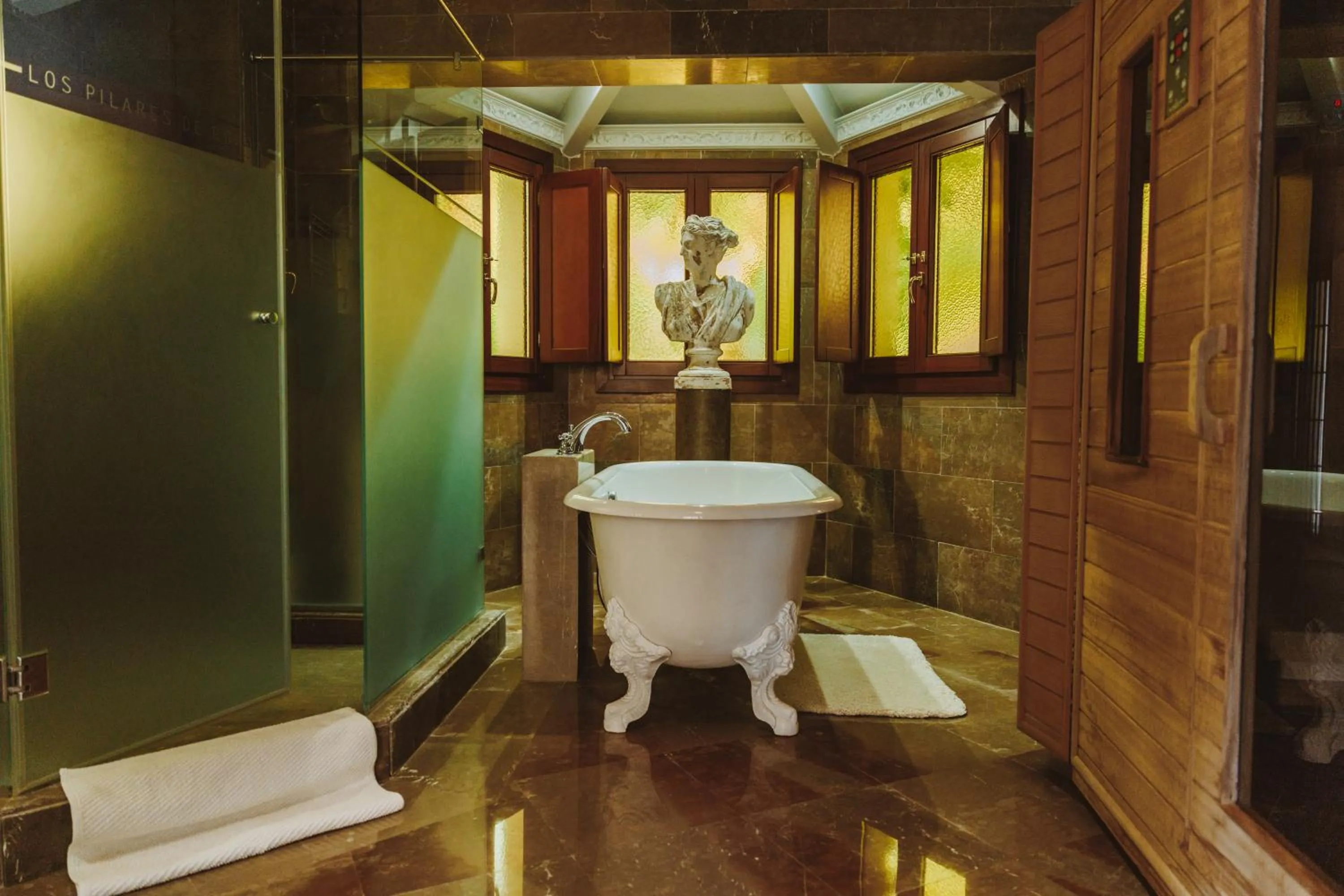 Shower in Hotel Finca Los Pilares de Ronda