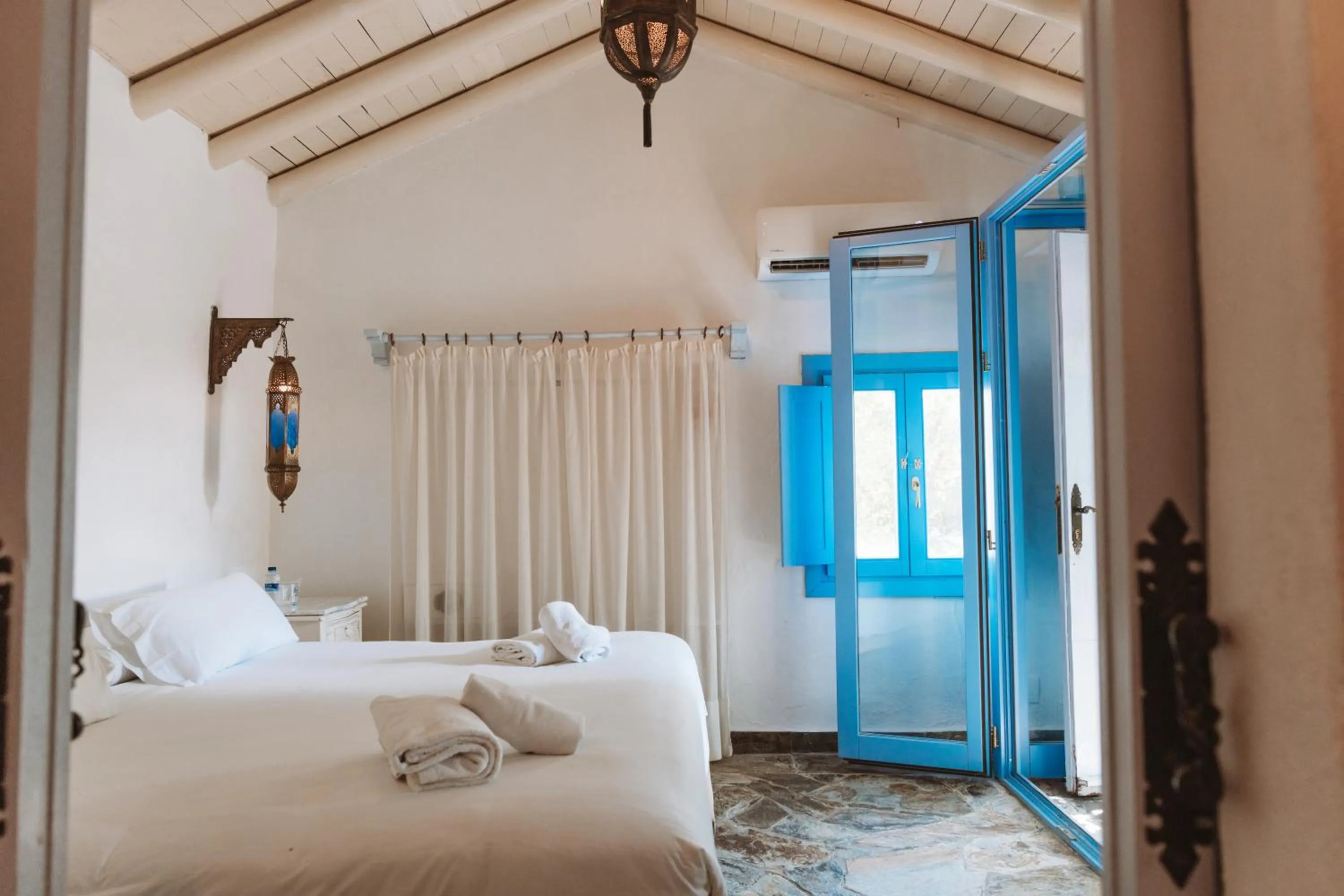 Bed in Hotel Finca Los Pilares de Ronda