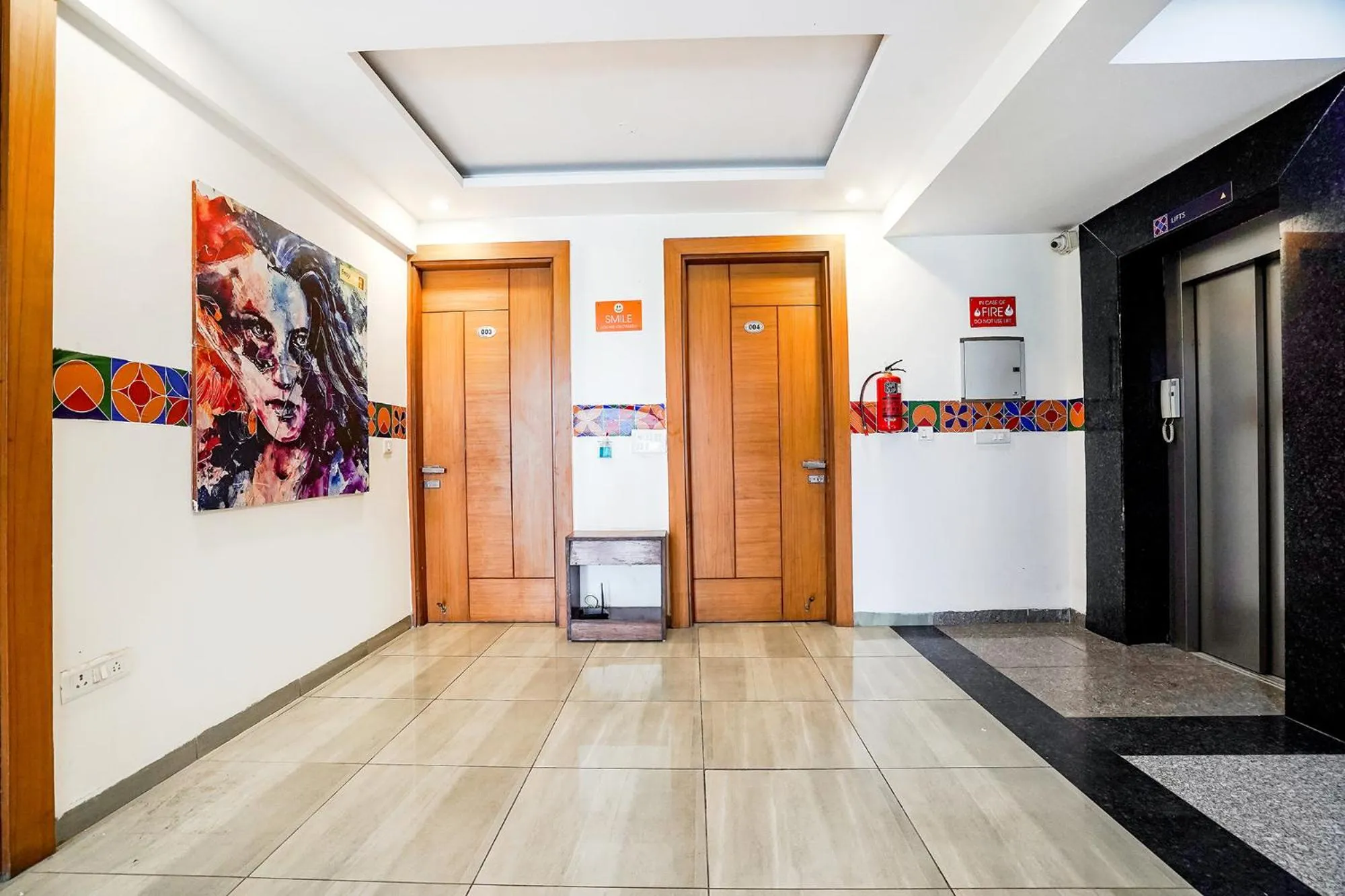 Lobby or reception in FabHotel Emoji Stays