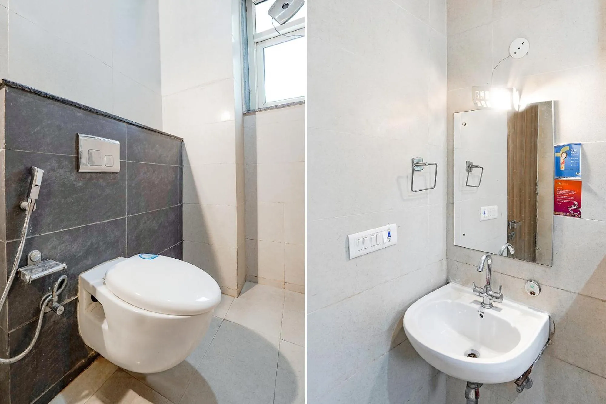 Bathroom in FabHotel Emoji Stays