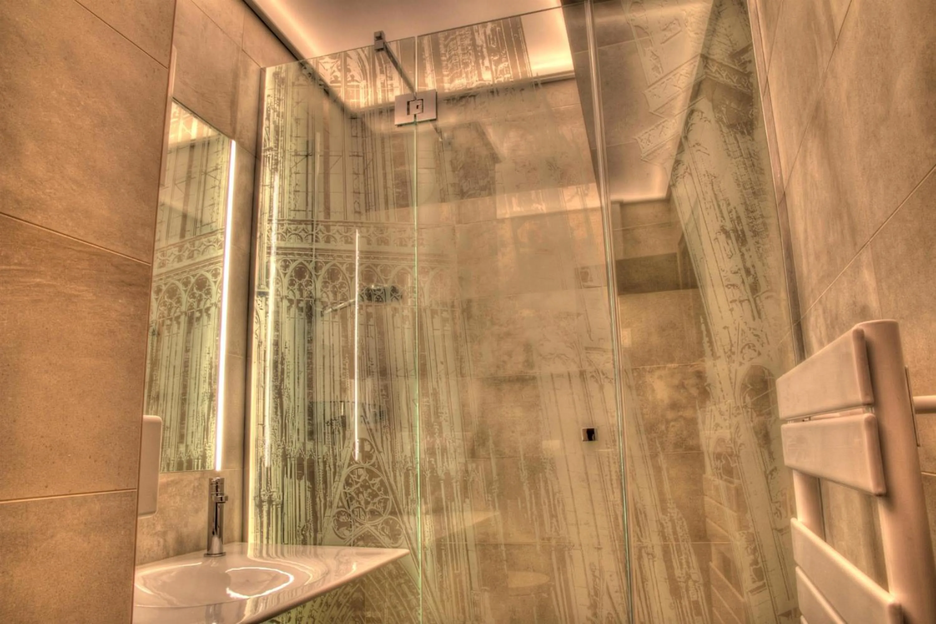 Bathroom in Hotel Cathédrale