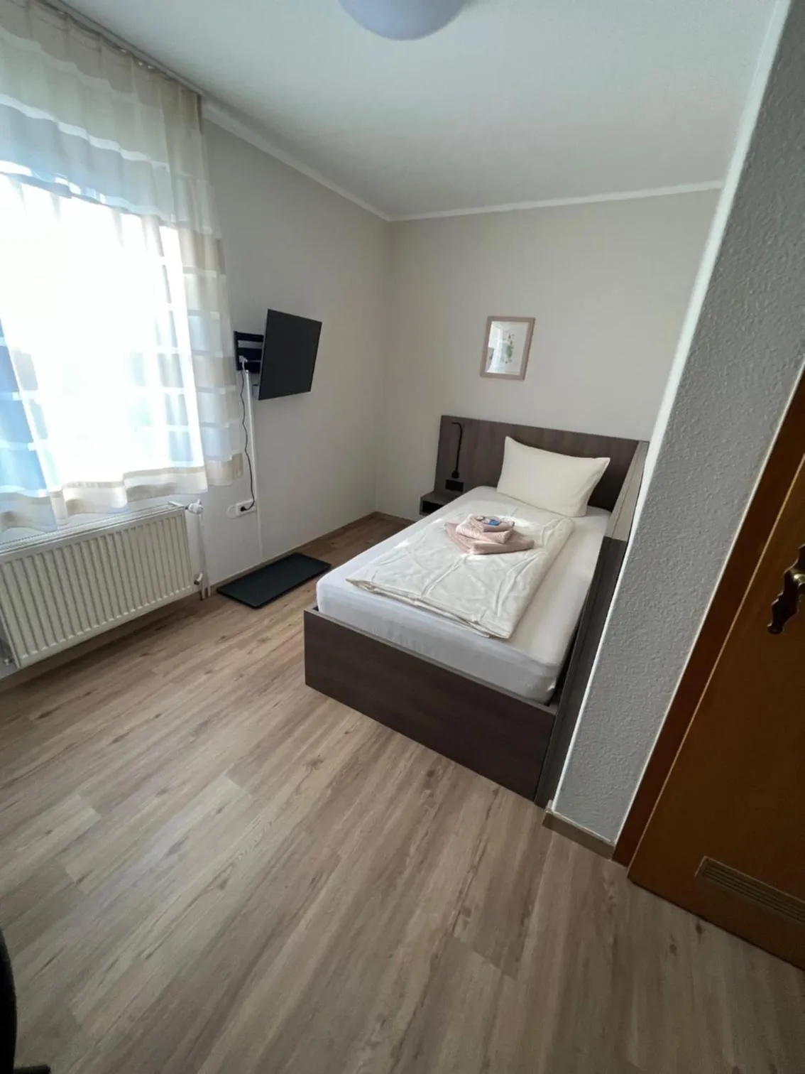 Bed in Hotel Stockumer Hof