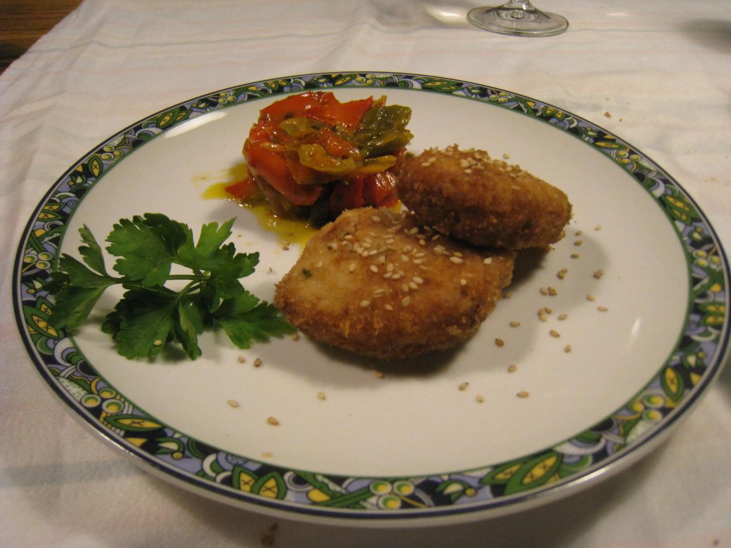 Food close-up in Hotel Agave e Ginestra