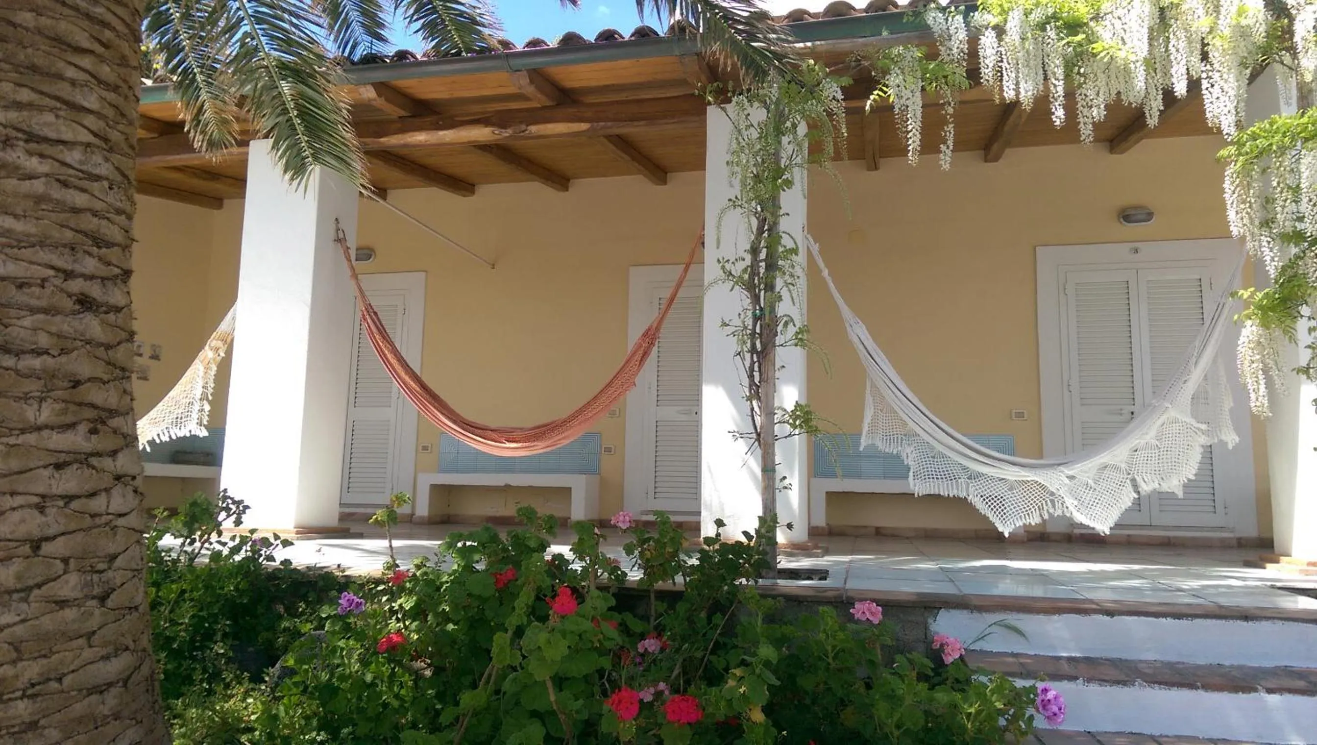 Patio in Hotel Agave e Ginestra