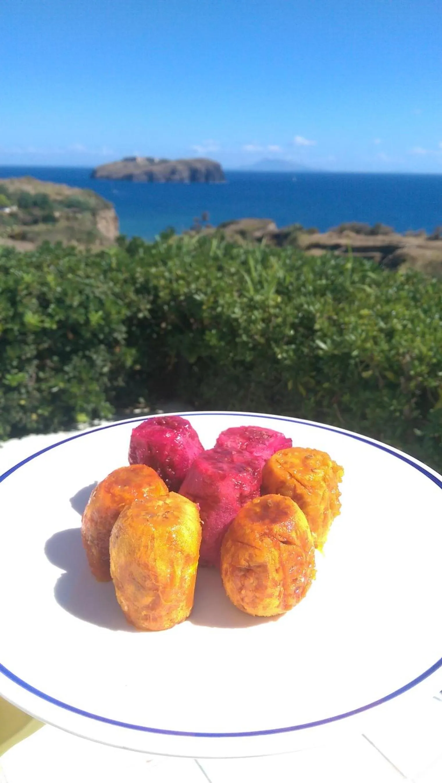 Food close-up in Hotel Agave e Ginestra