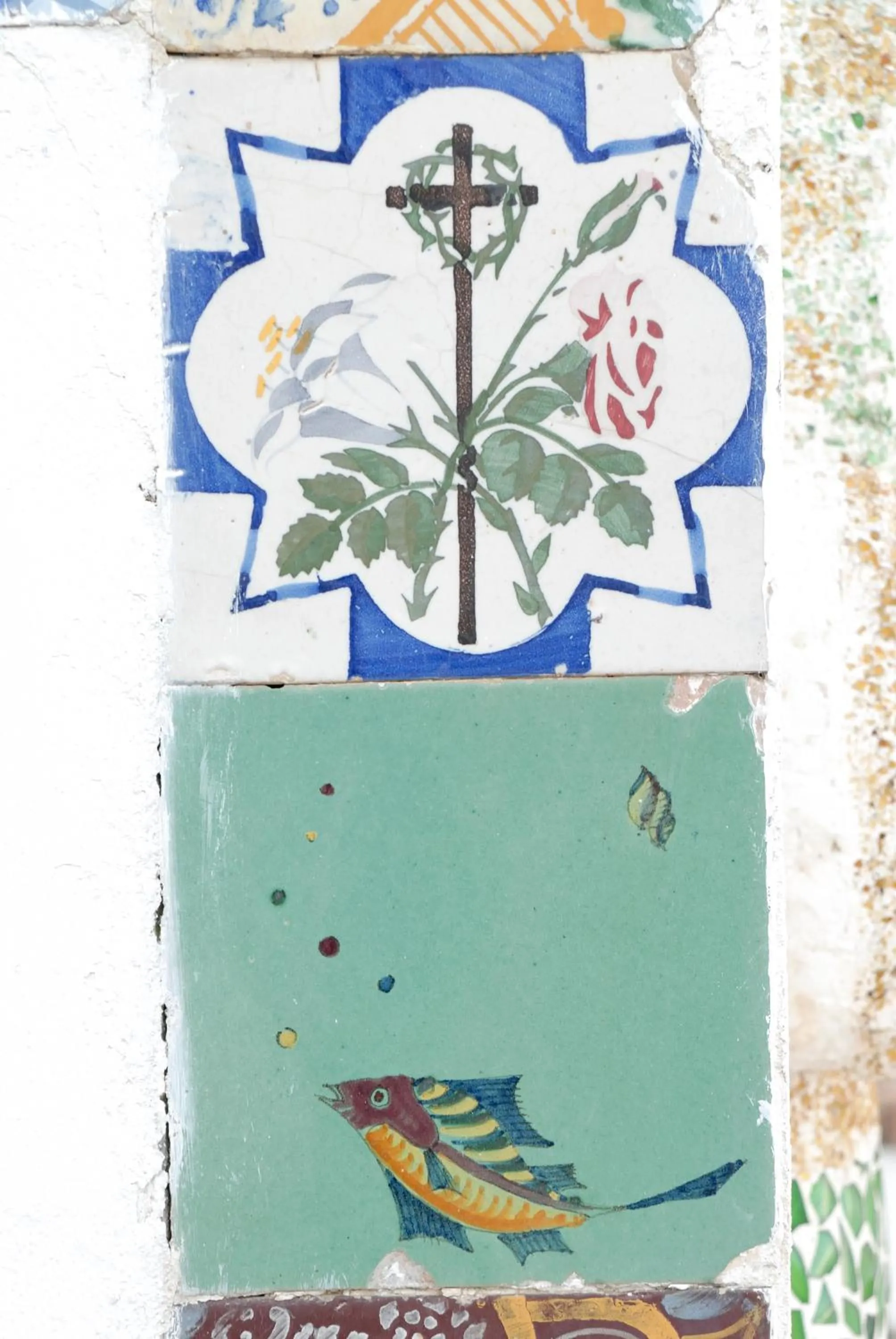 Decorative detail in Hotel Agave e Ginestra