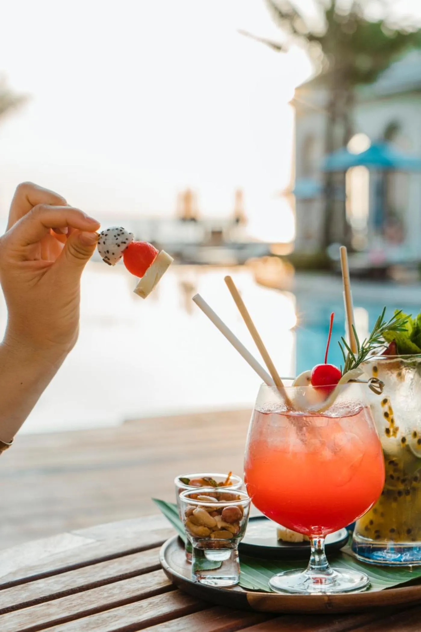 Food and drinks in Devasom Khao Lak Beach Resort & Villas