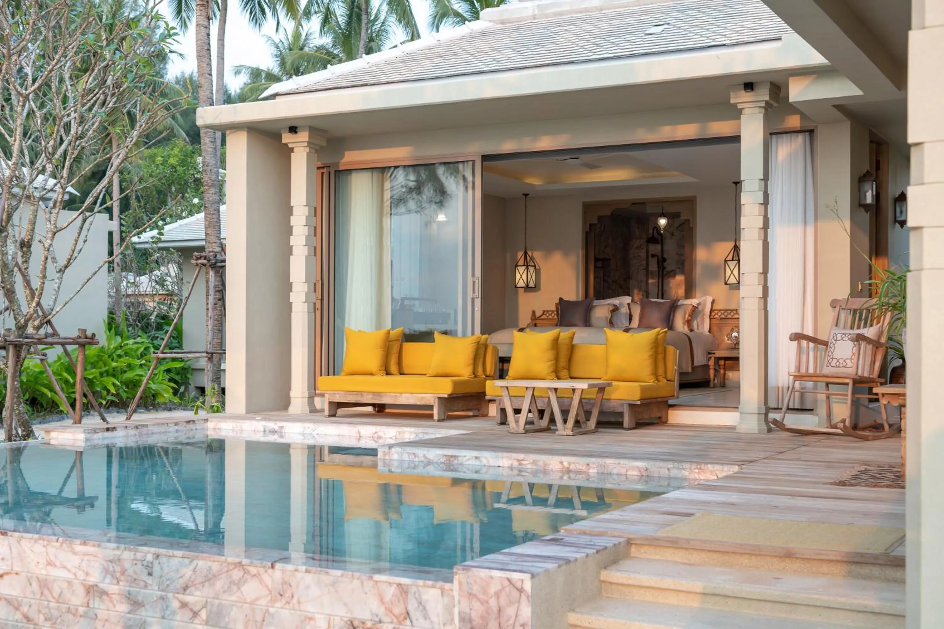 Swimming pool in Devasom Khao Lak Beach Resort & Villas