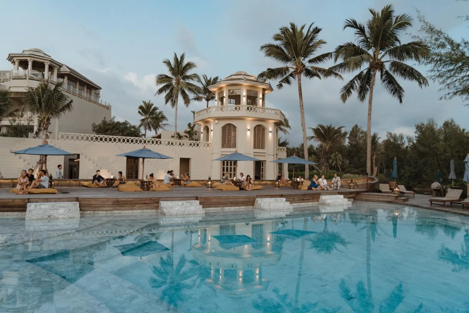 Swimming pool in Devasom Khao Lak Beach Resort & Villas