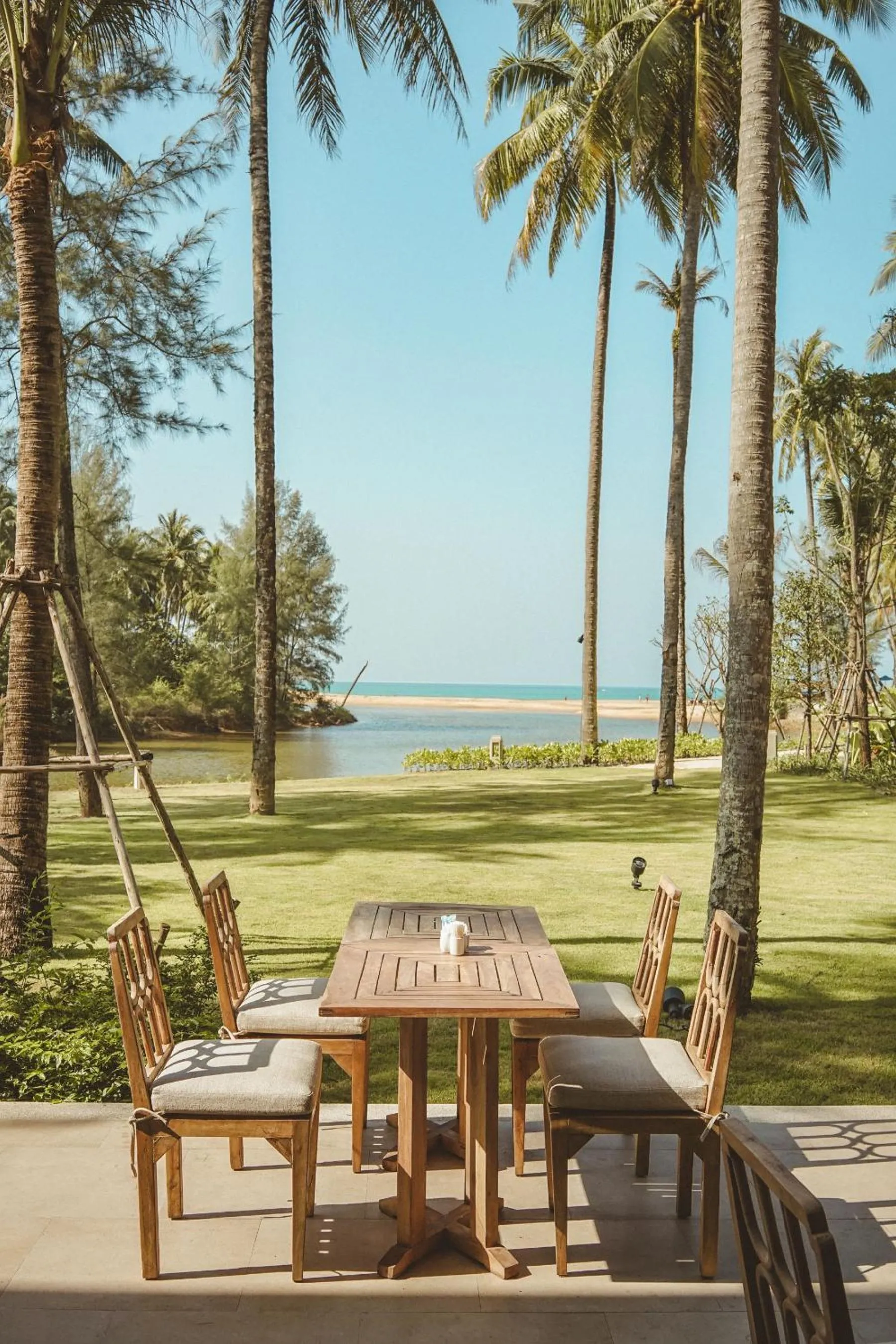 Seating area in Devasom Khao Lak Beach Resort & Villas