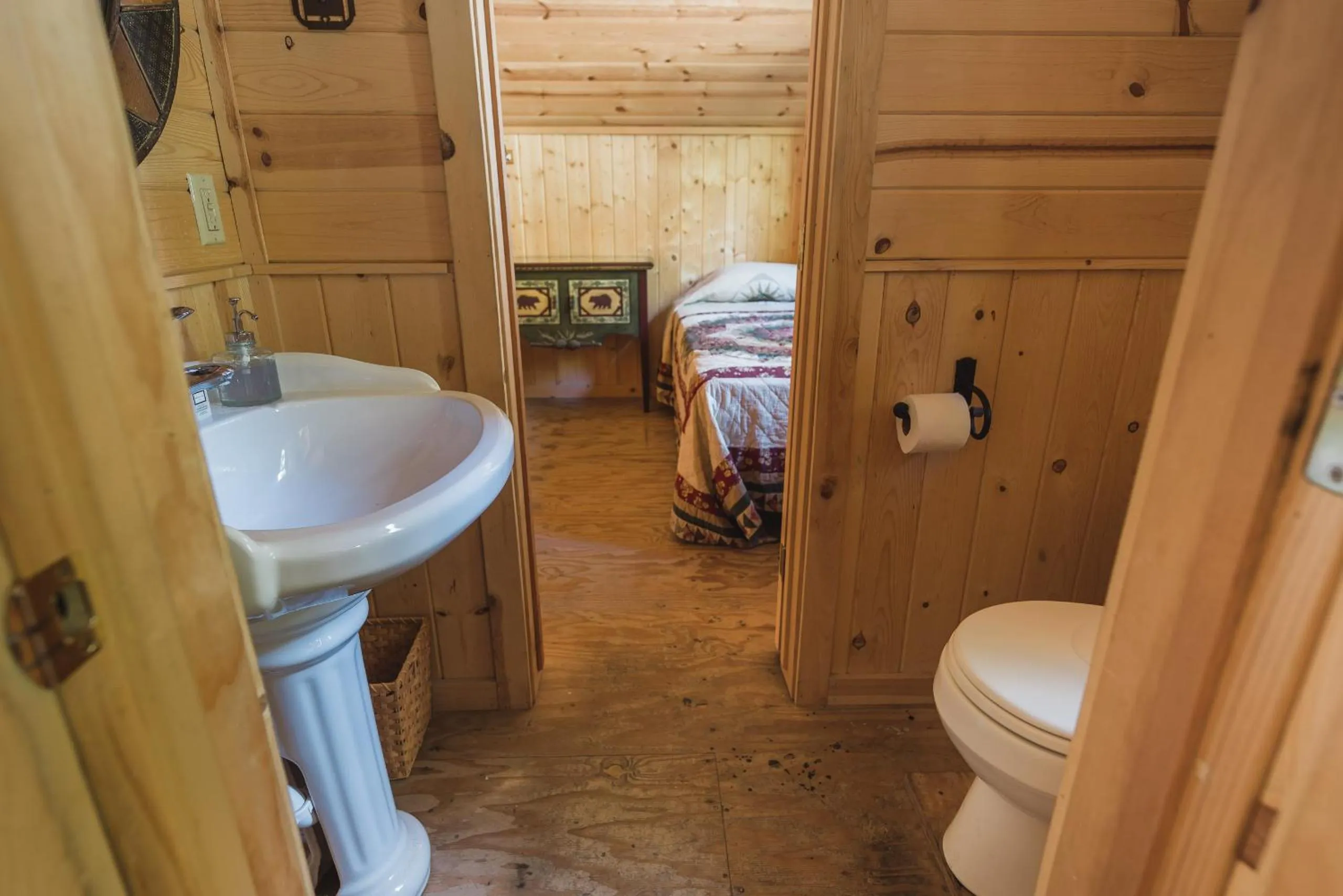 Bathroom in Silver City Mountain Resort