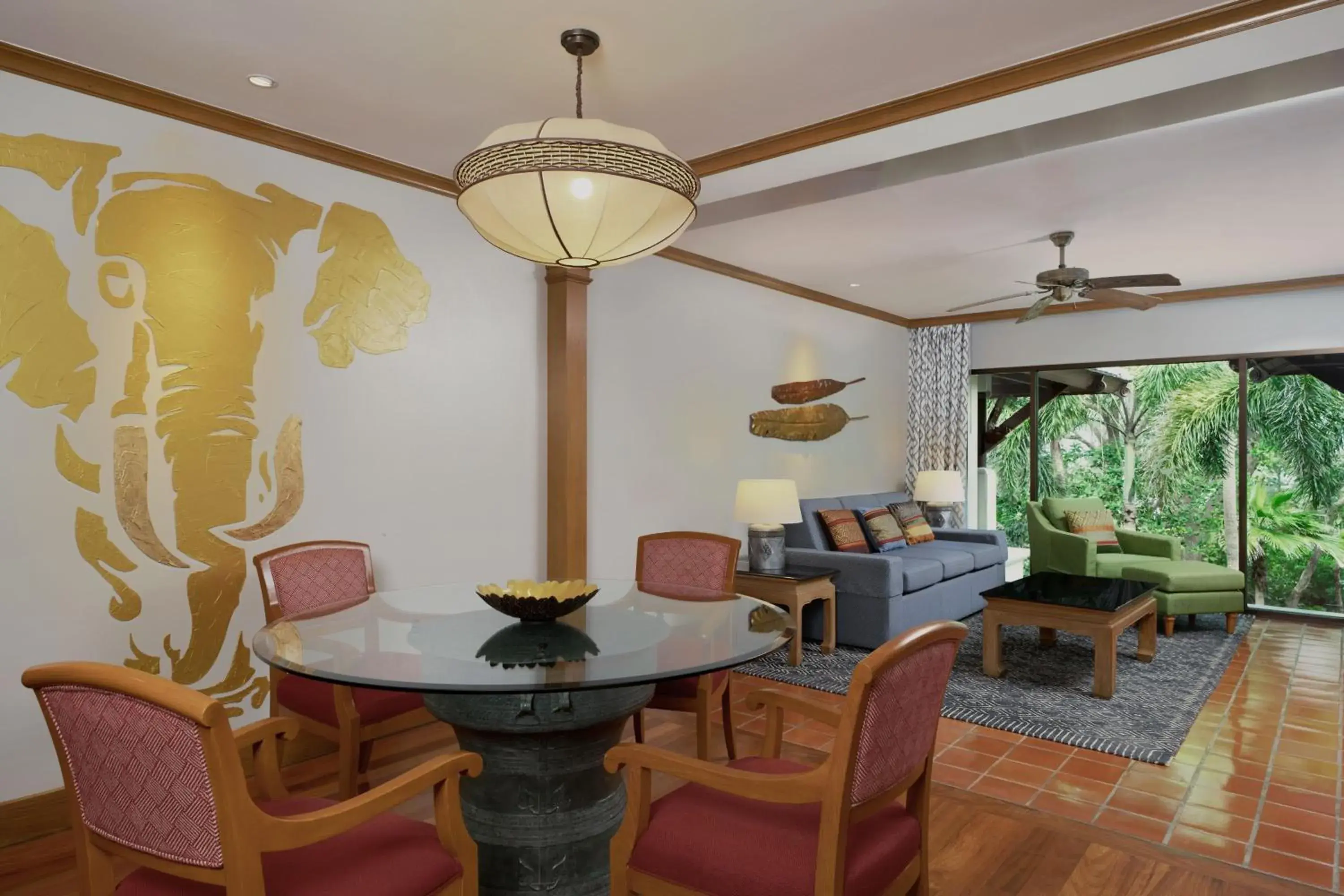 Two-Bedroom Apartment with Balcony and Garden View in Marriott's Phuket Beach Club Two-Bedroom Apartment with Balcony and Garden View in Marriott's Phuket Beach Club