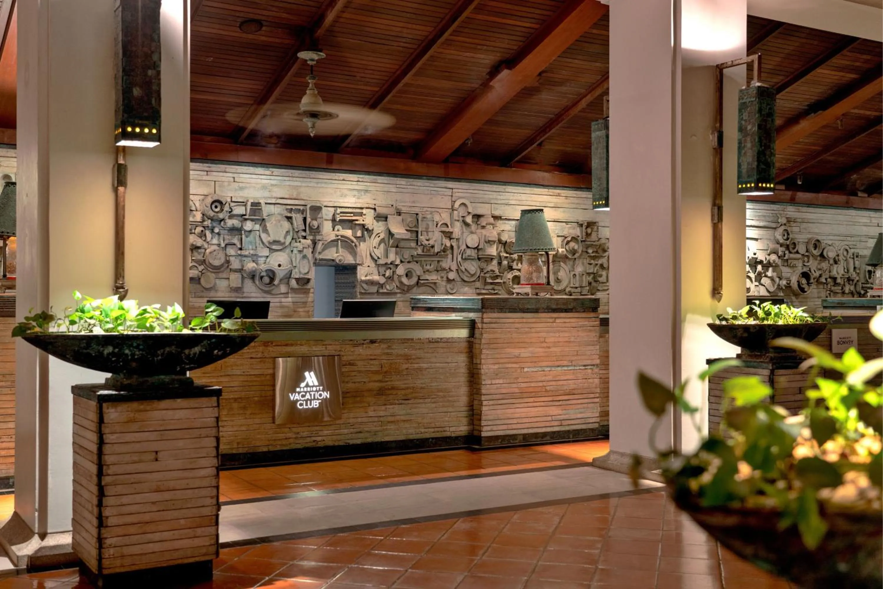 Lobby or reception in Marriott's Phuket Beach Club