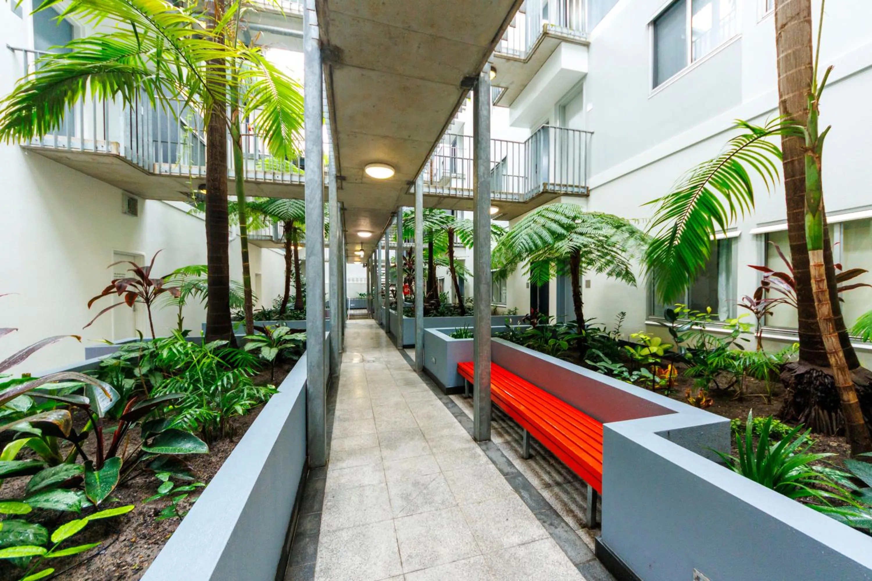 Garden in The Miro Apartments