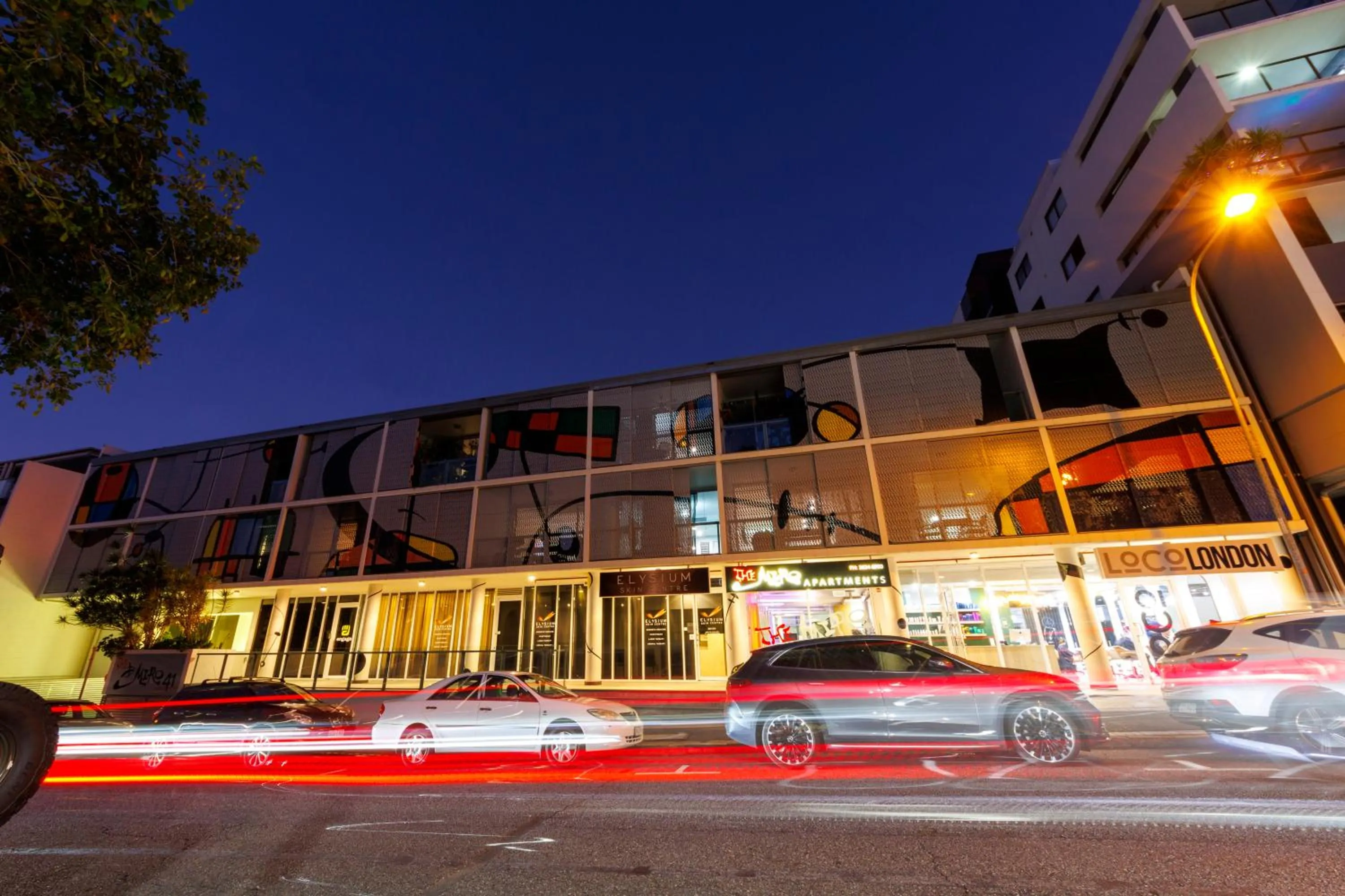 Property building in The Miro Apartments