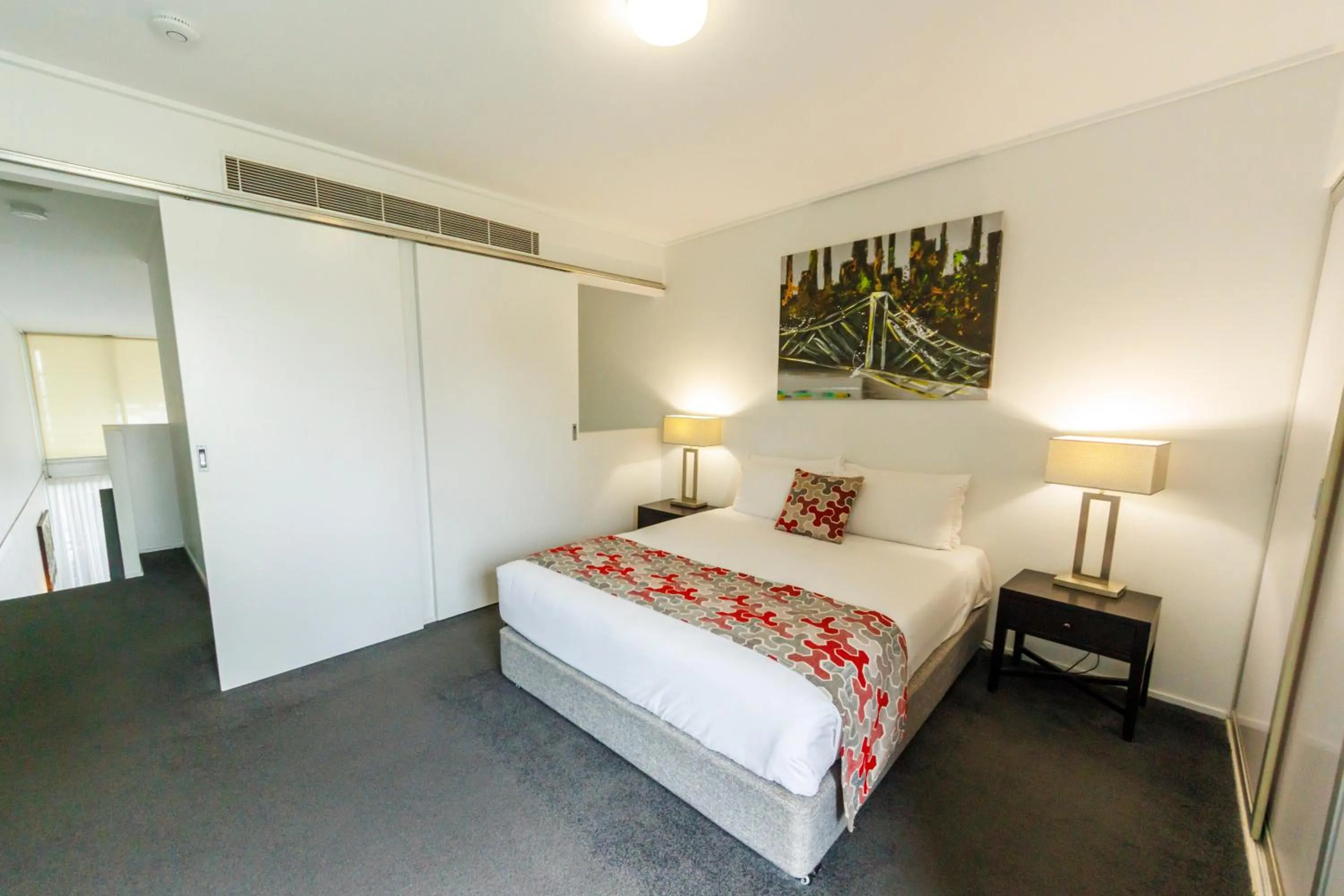 Bedroom, Bed in The Miro Apartments