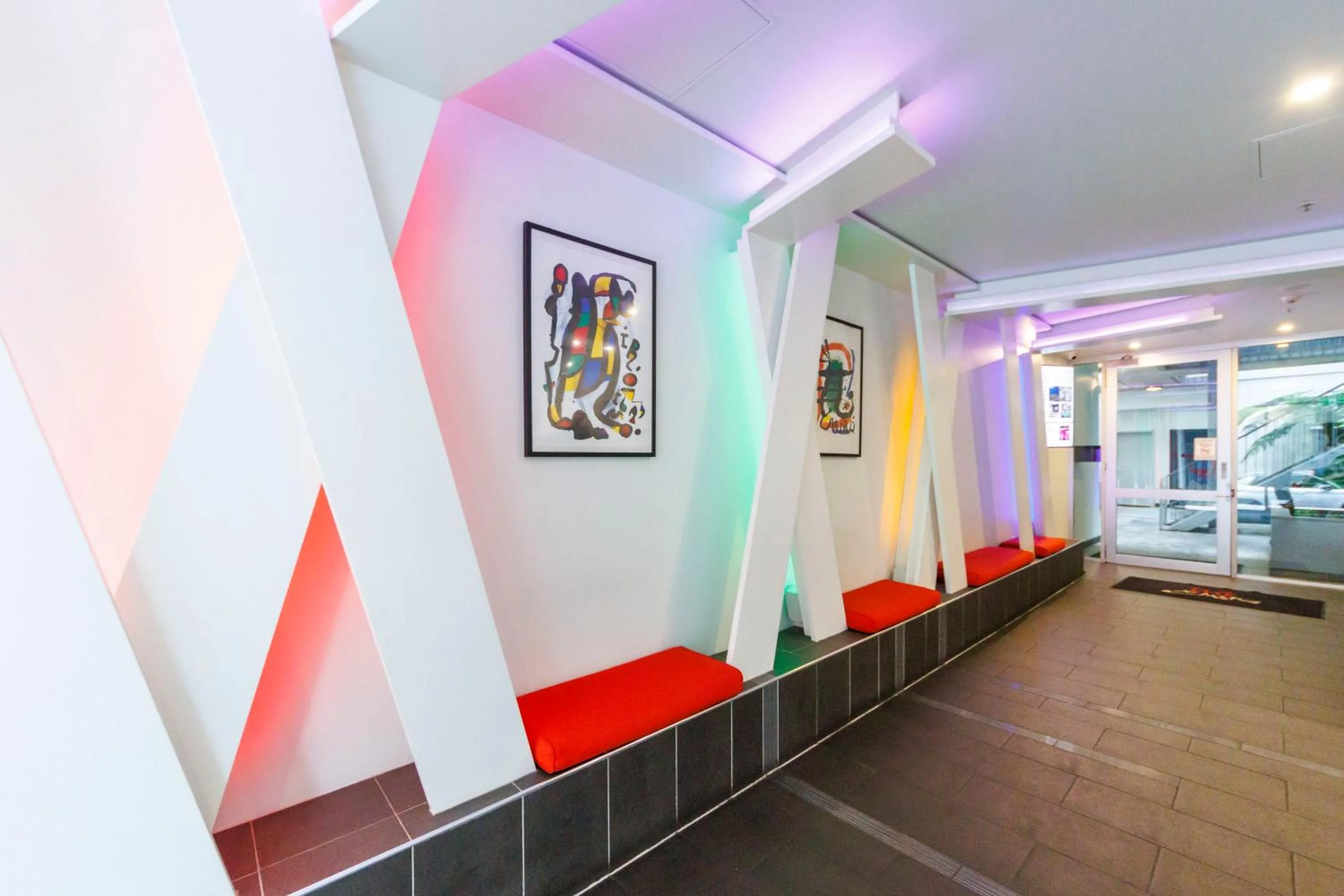 Lobby or reception in The Miro Apartments