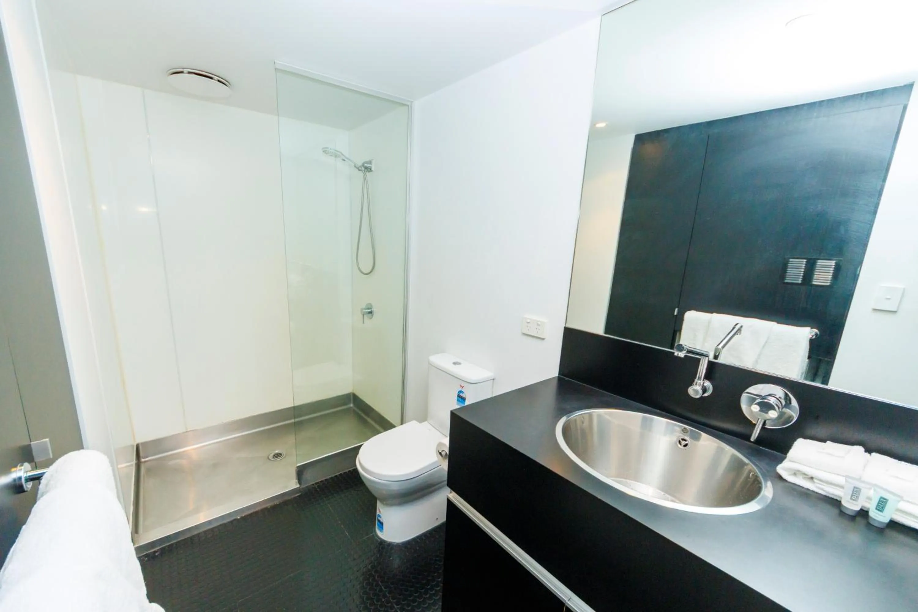 Shower in The Miro Apartments