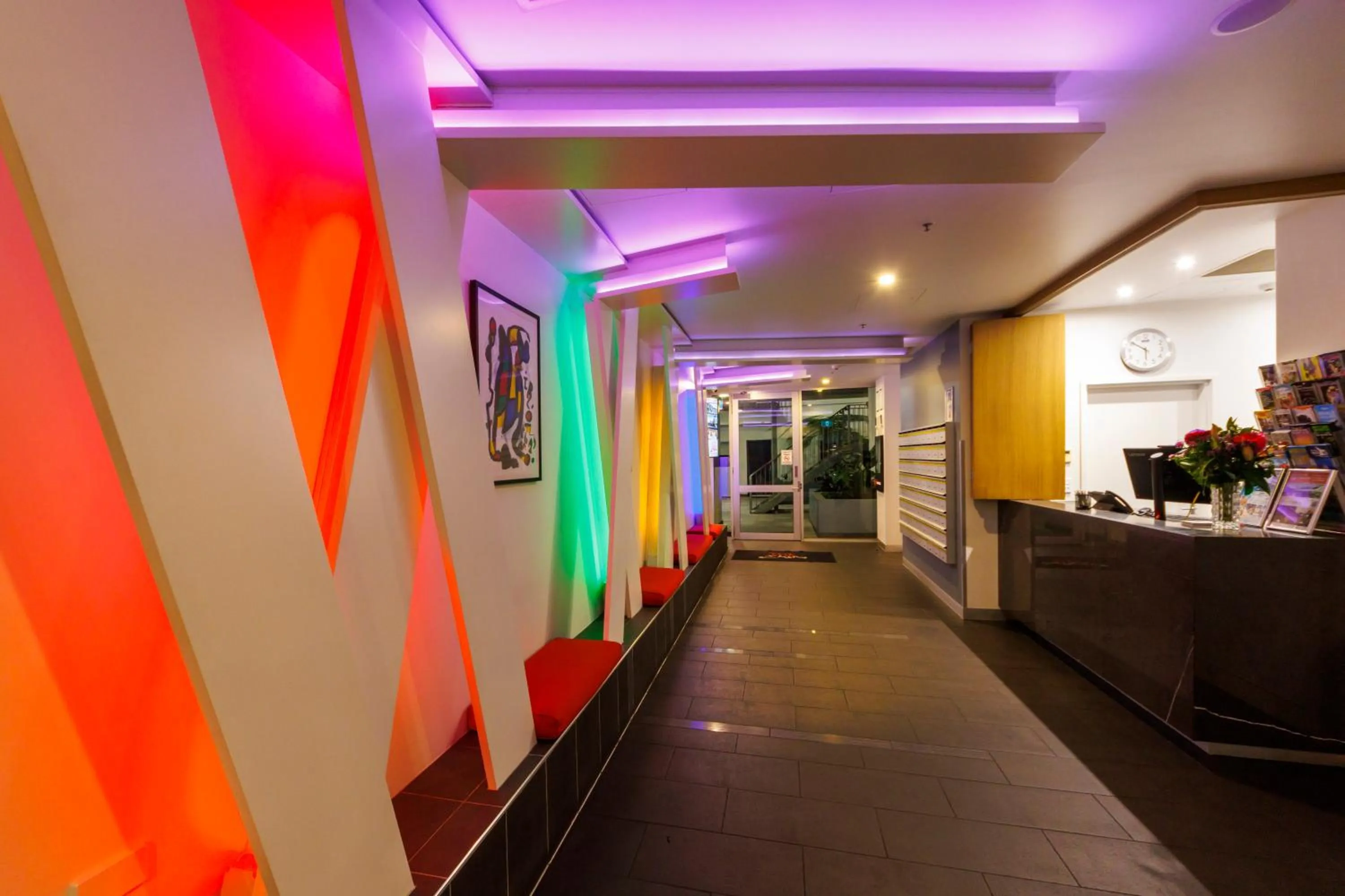 Lobby or reception in The Miro Apartments