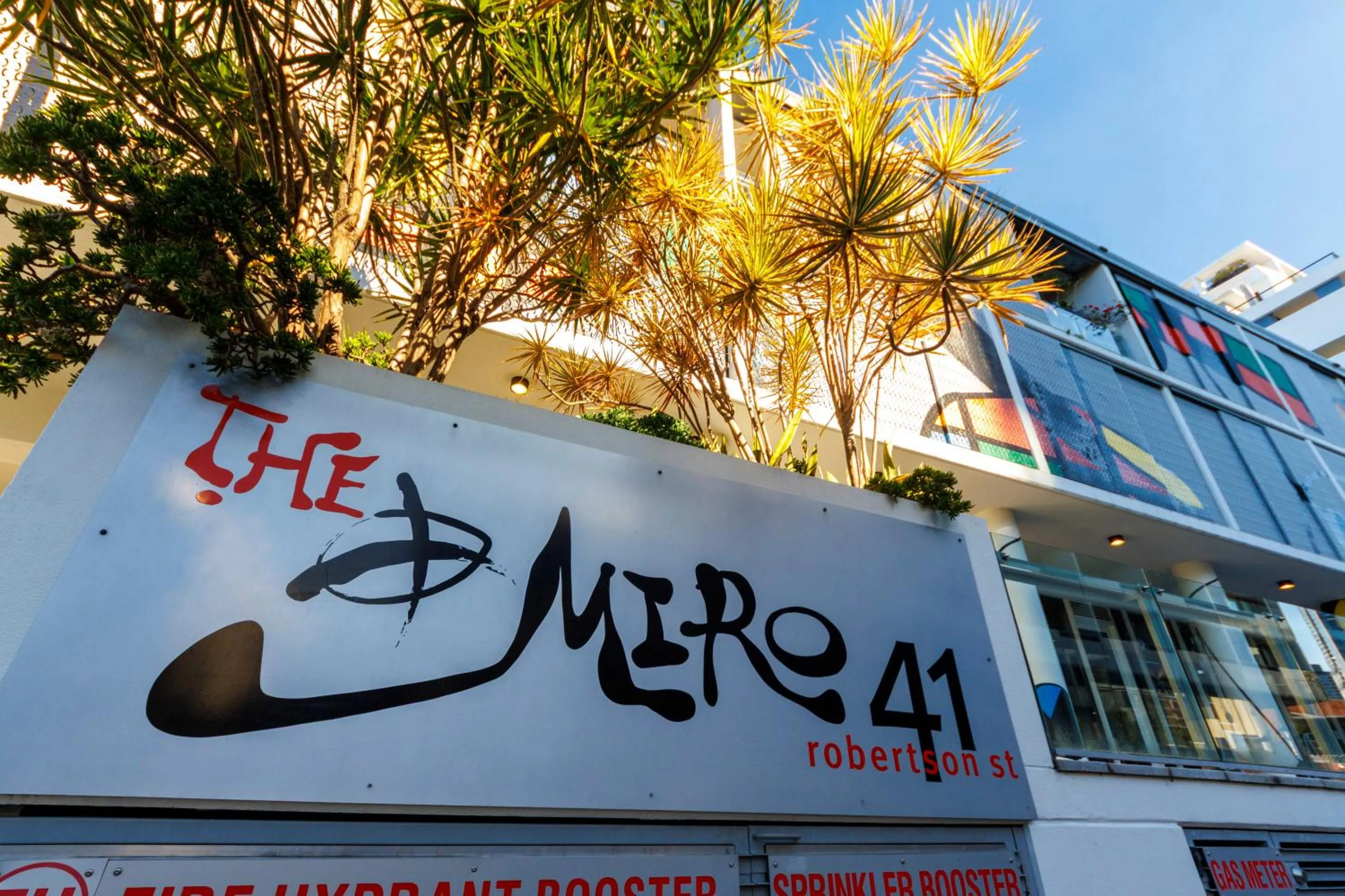 Facade/entrance in The Miro Apartments