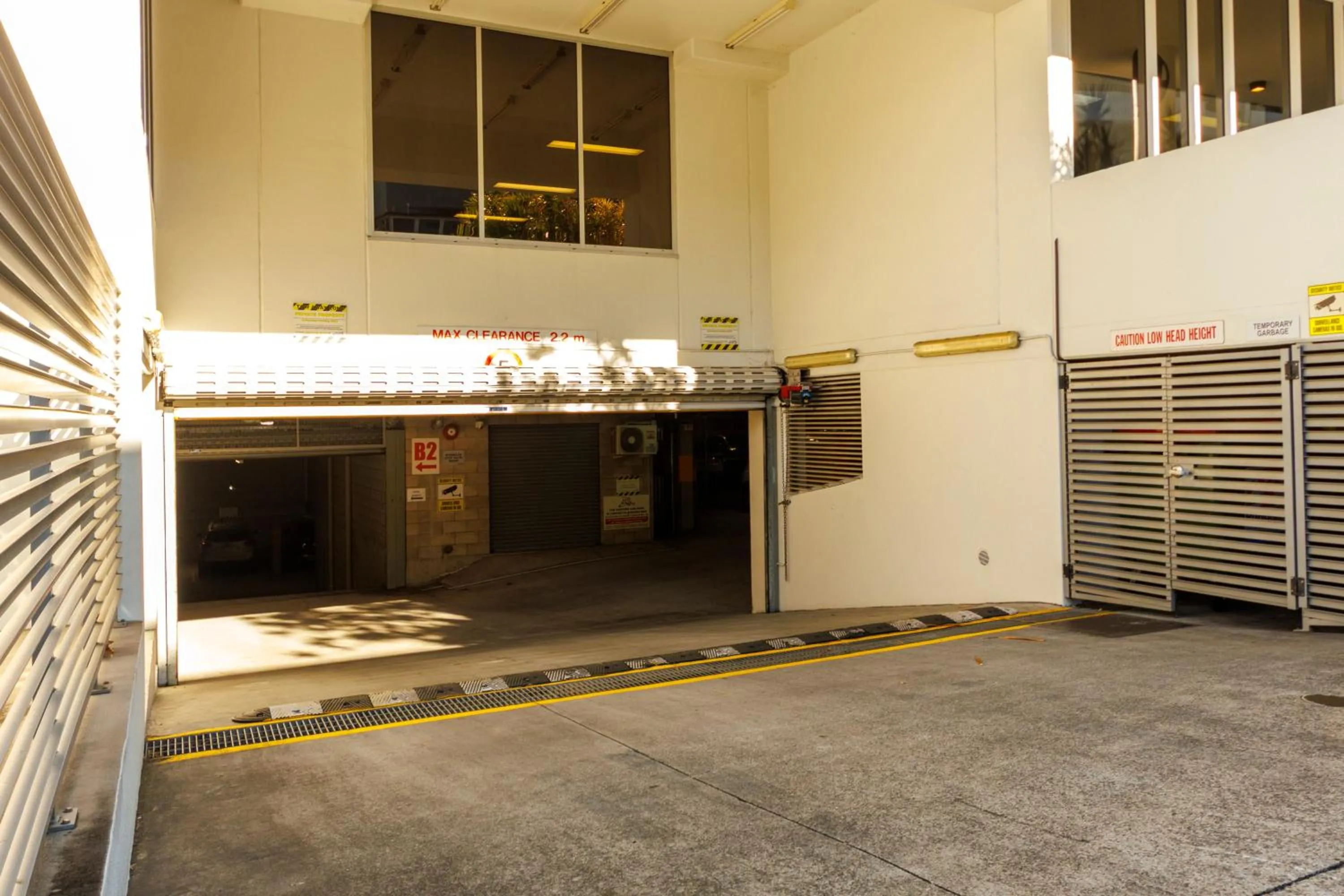 Parking in The Miro Apartments