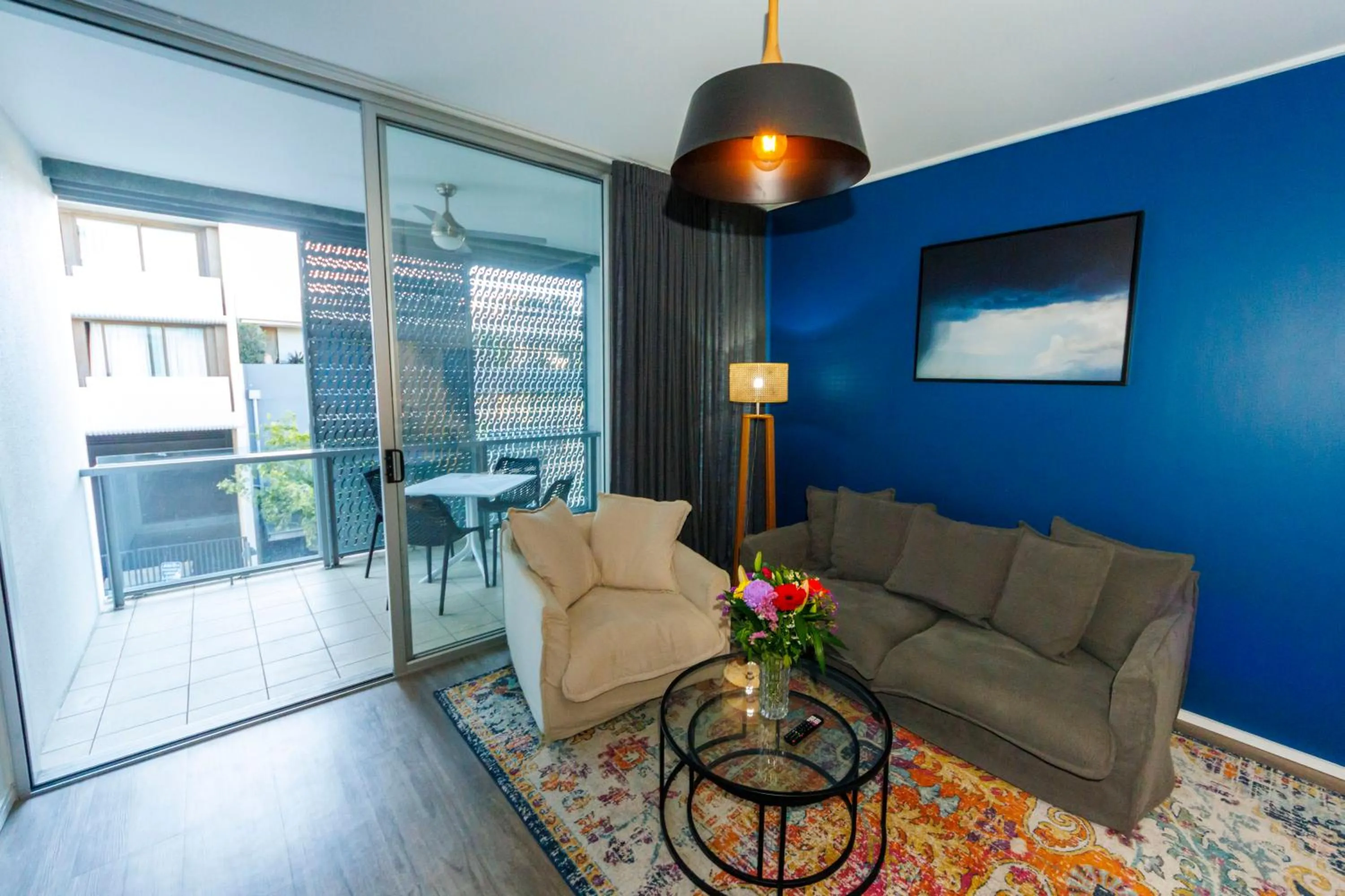 Living room in The Miro Apartments