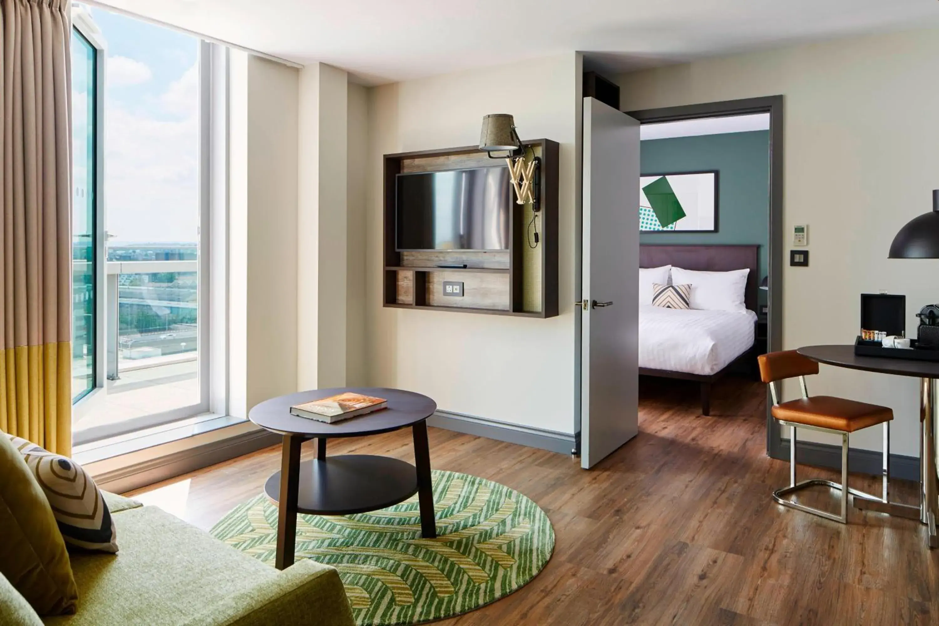 Deluxe One-Bedroom Suite with City View in Residence Inn by Marriott London Kensington Deluxe One-Bedroom Suite with City View in Residence Inn by Marriott London Kensington