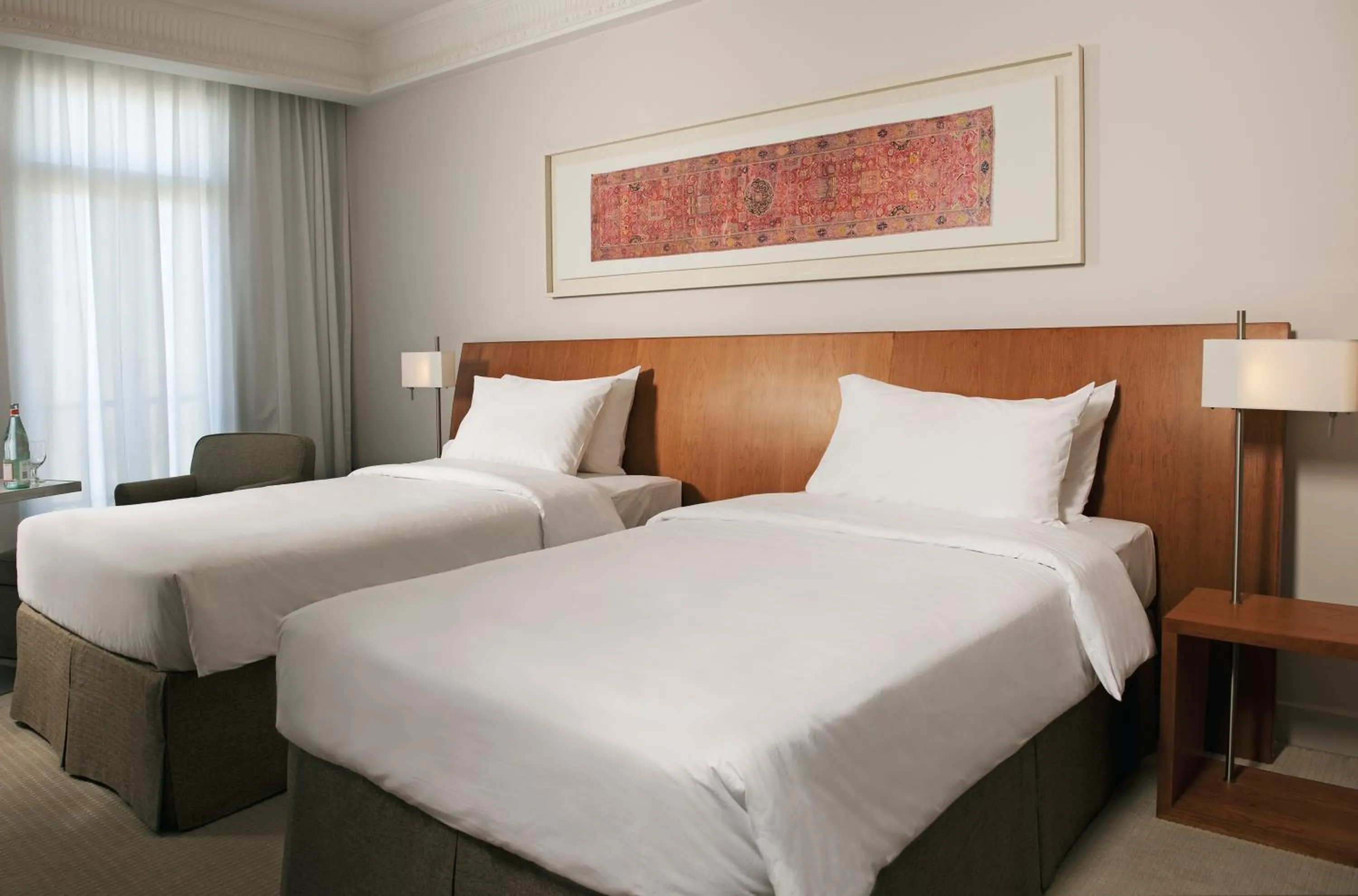 Bed in K108 Hotel Doha