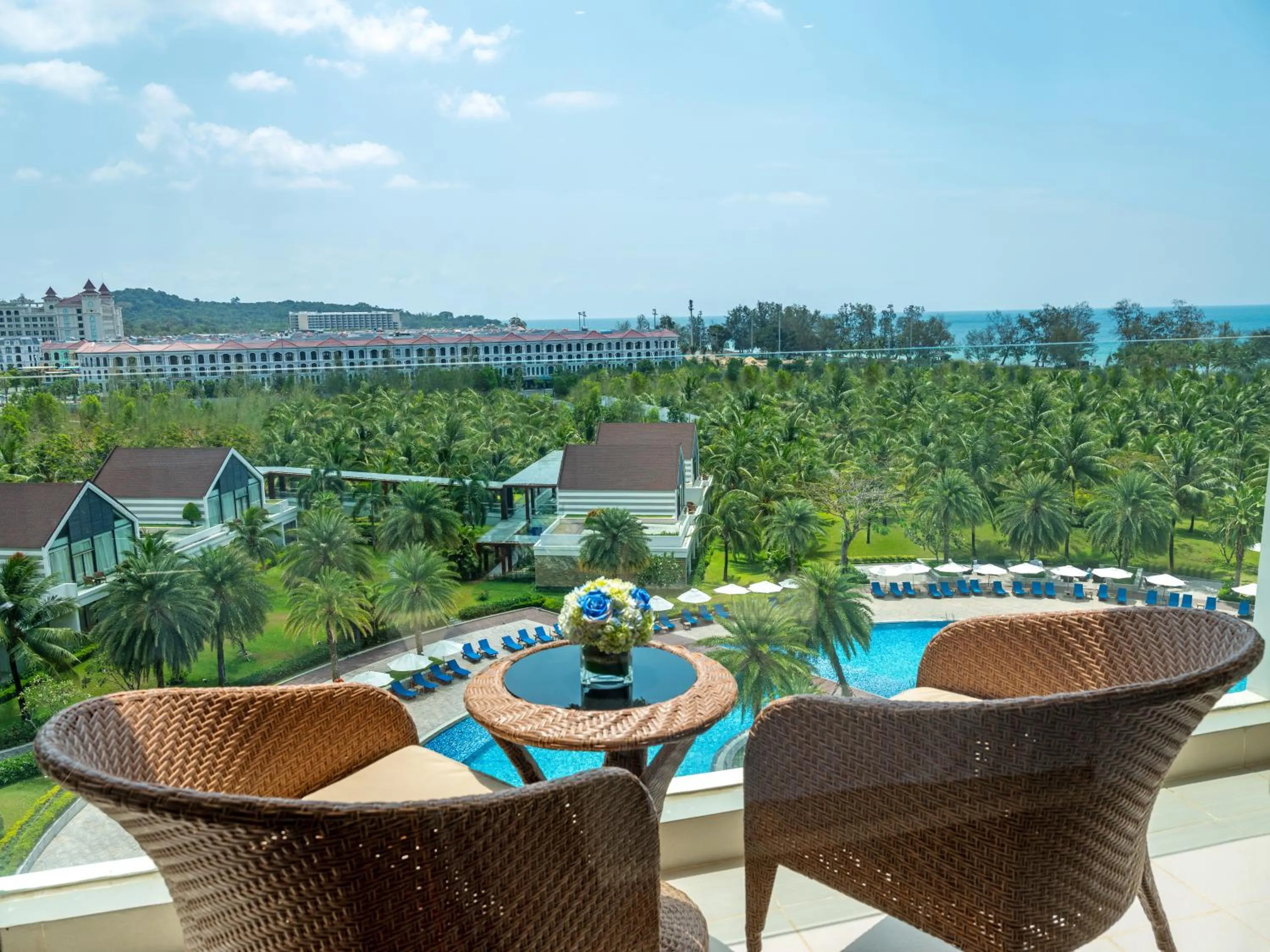 Balcony/Terrace in Radisson Blu Resort Phu Quoc