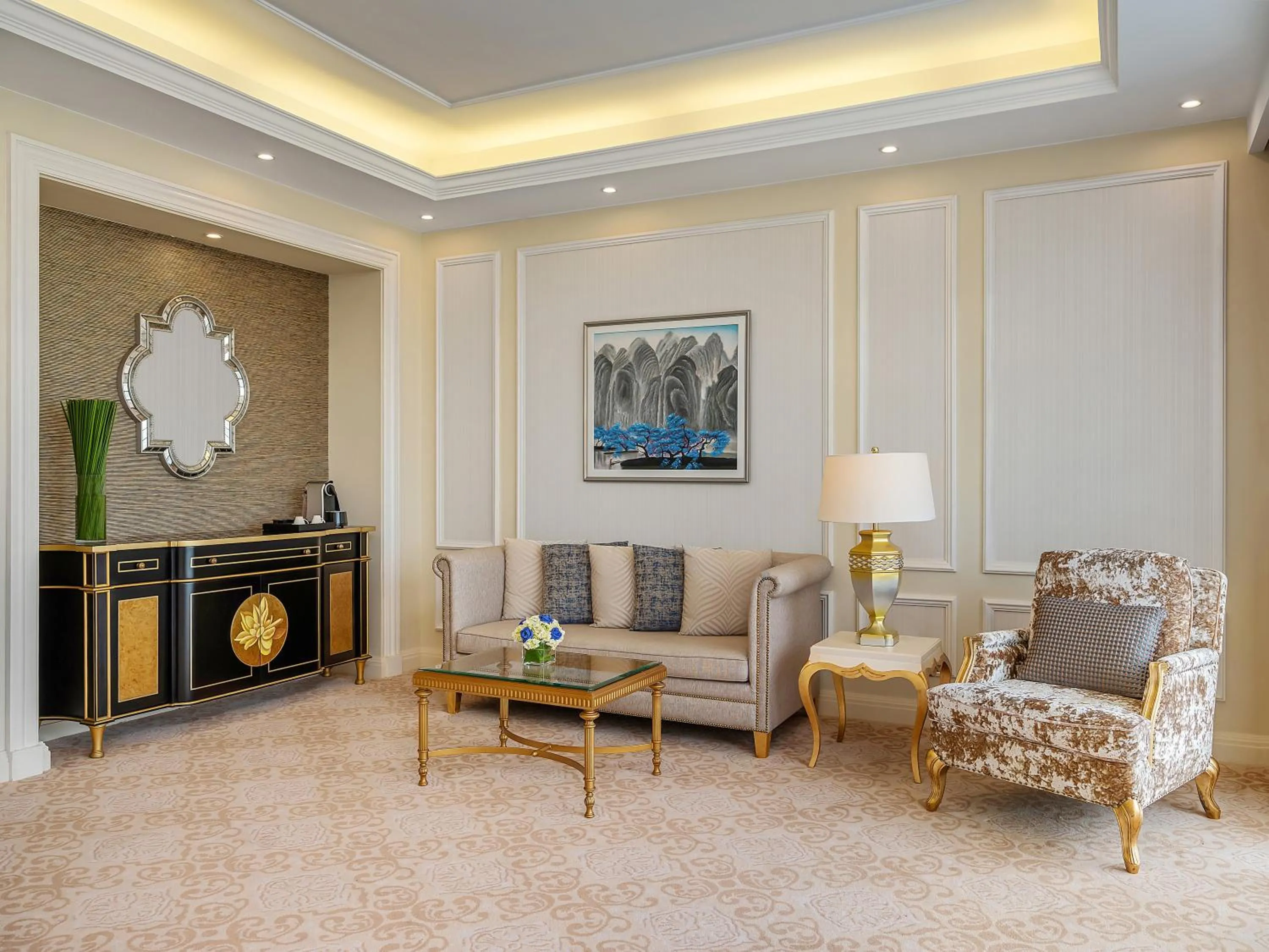 Living room in Radisson Blu Resort Phu Quoc