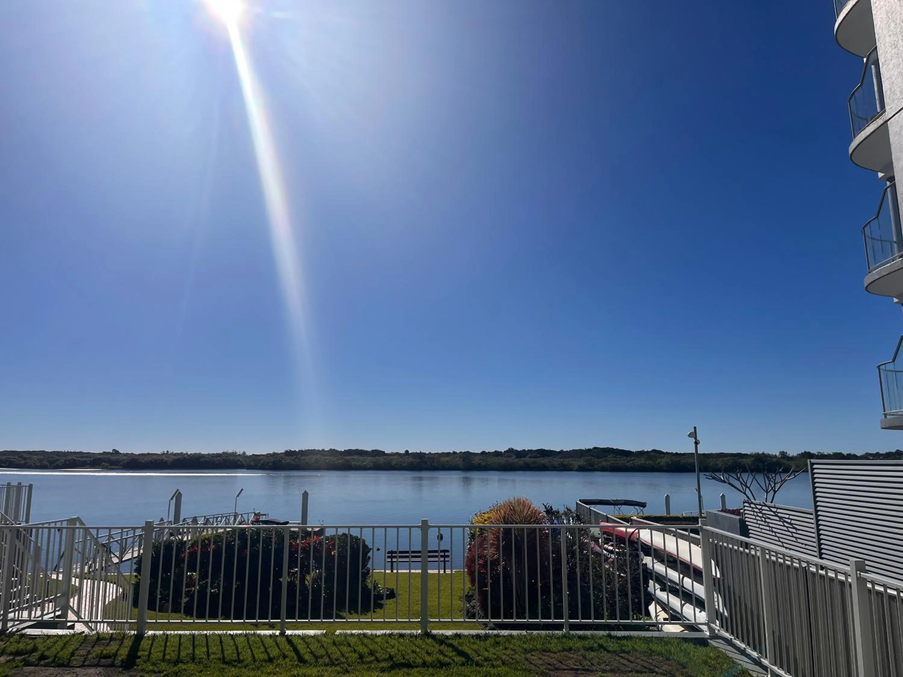 Natural landscape in On The River Apartments