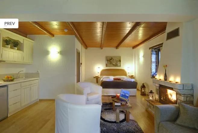 Photo of the whole room, Bed in Prasino - Galazio