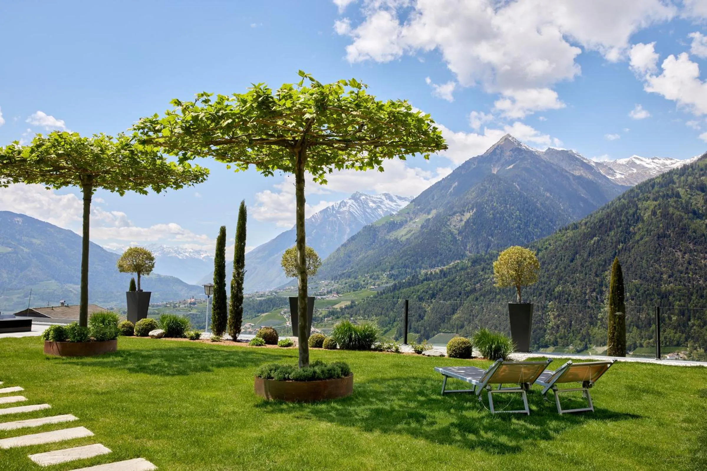 Garden in Hotel Das Sonnenparadies
