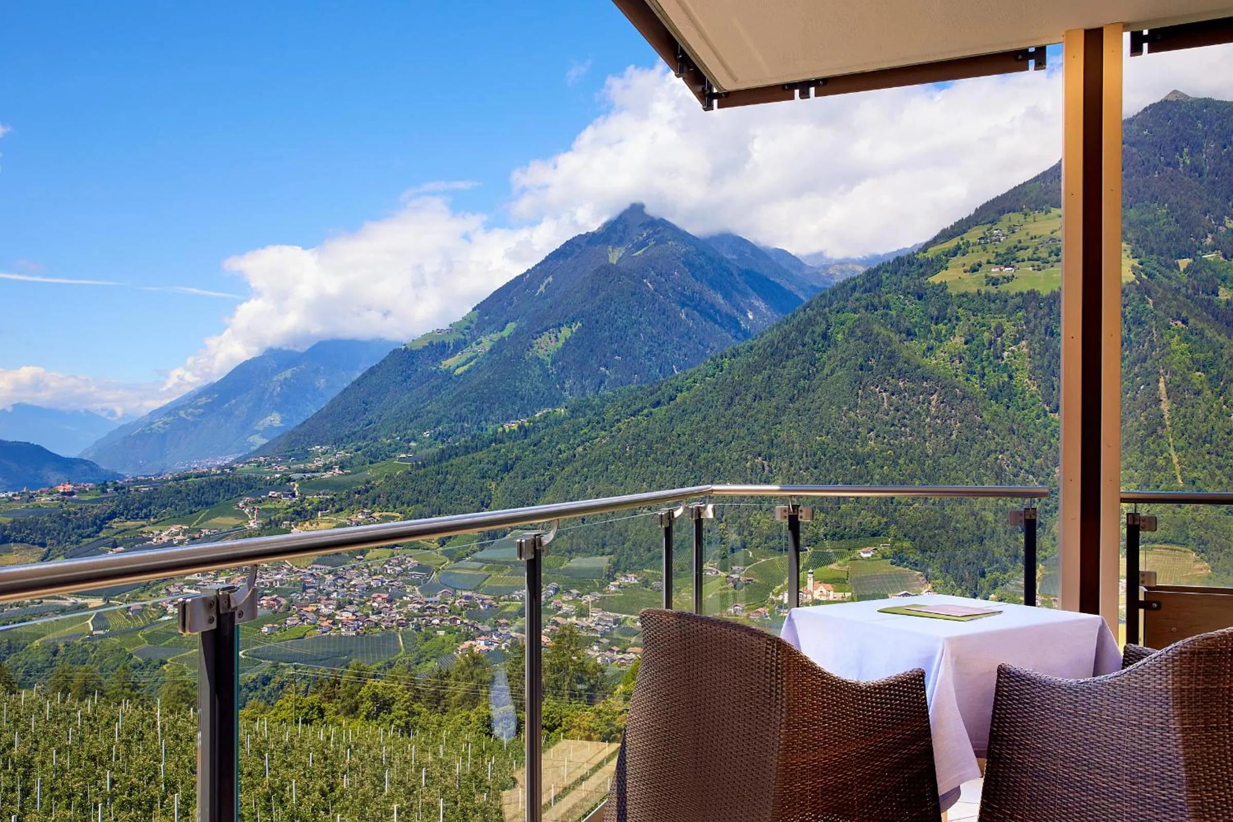 Balcony/Terrace in Hotel Das Sonnenparadies
