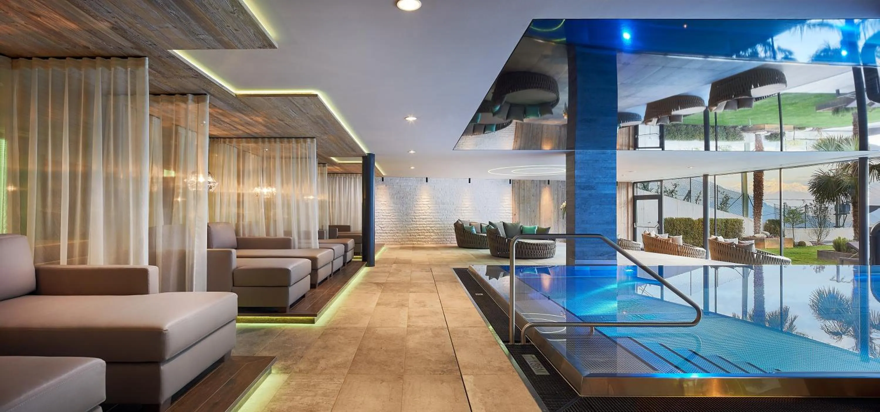 Spa and wellness centre/facilities in Hotel Das Sonnenparadies