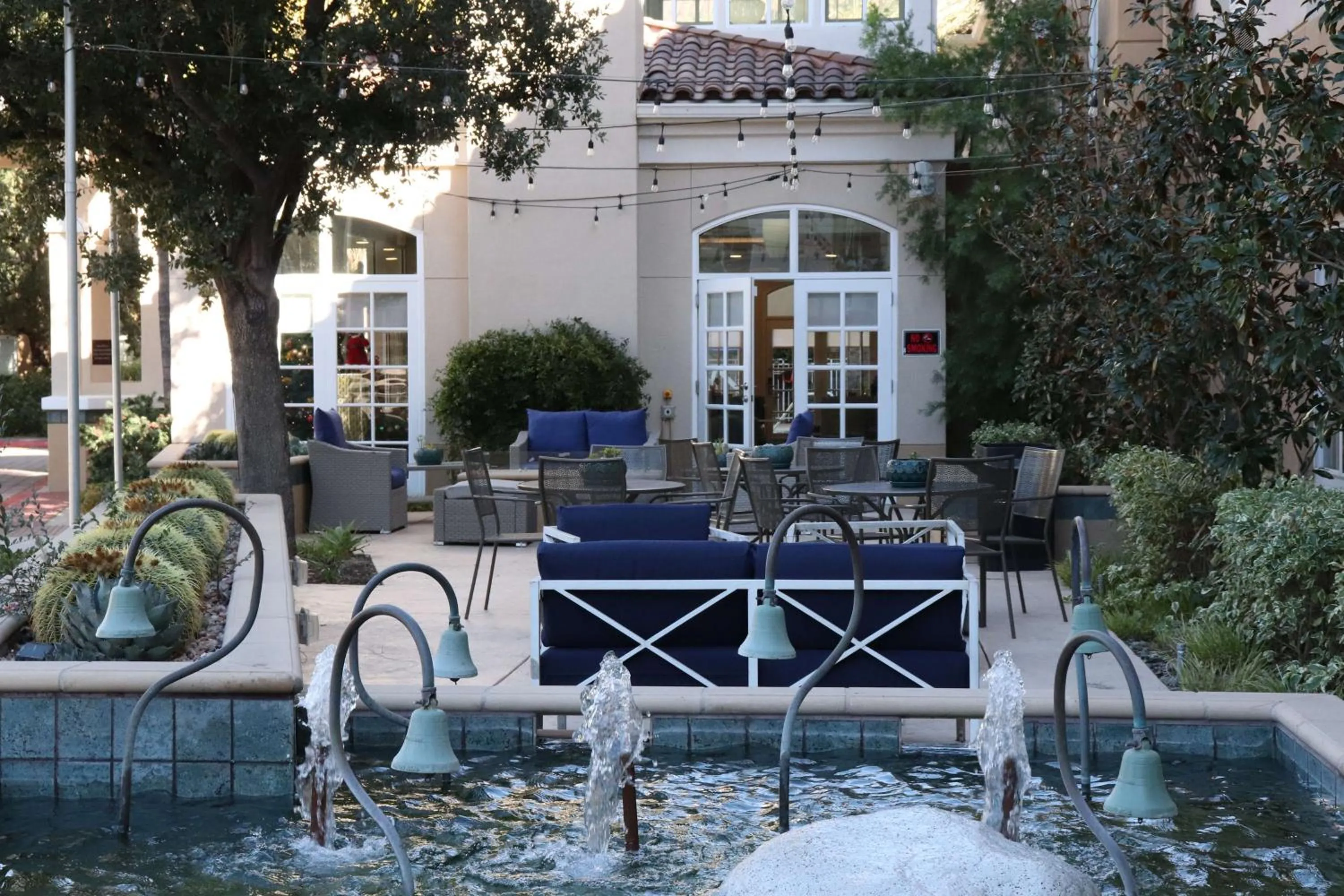 Patio in Hilton Garden Inn Calabasas