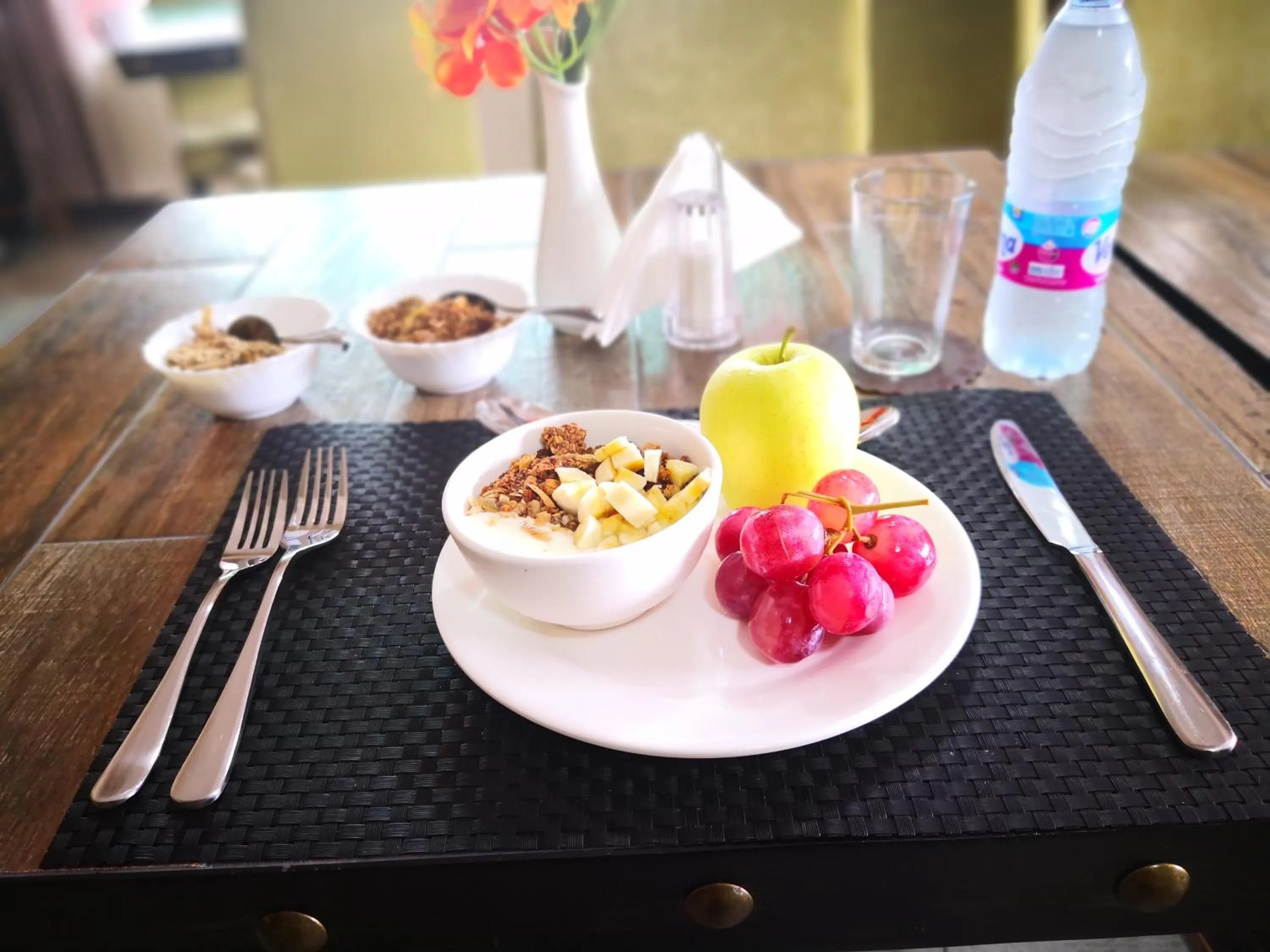 Breakfast in Frederick's Lodge