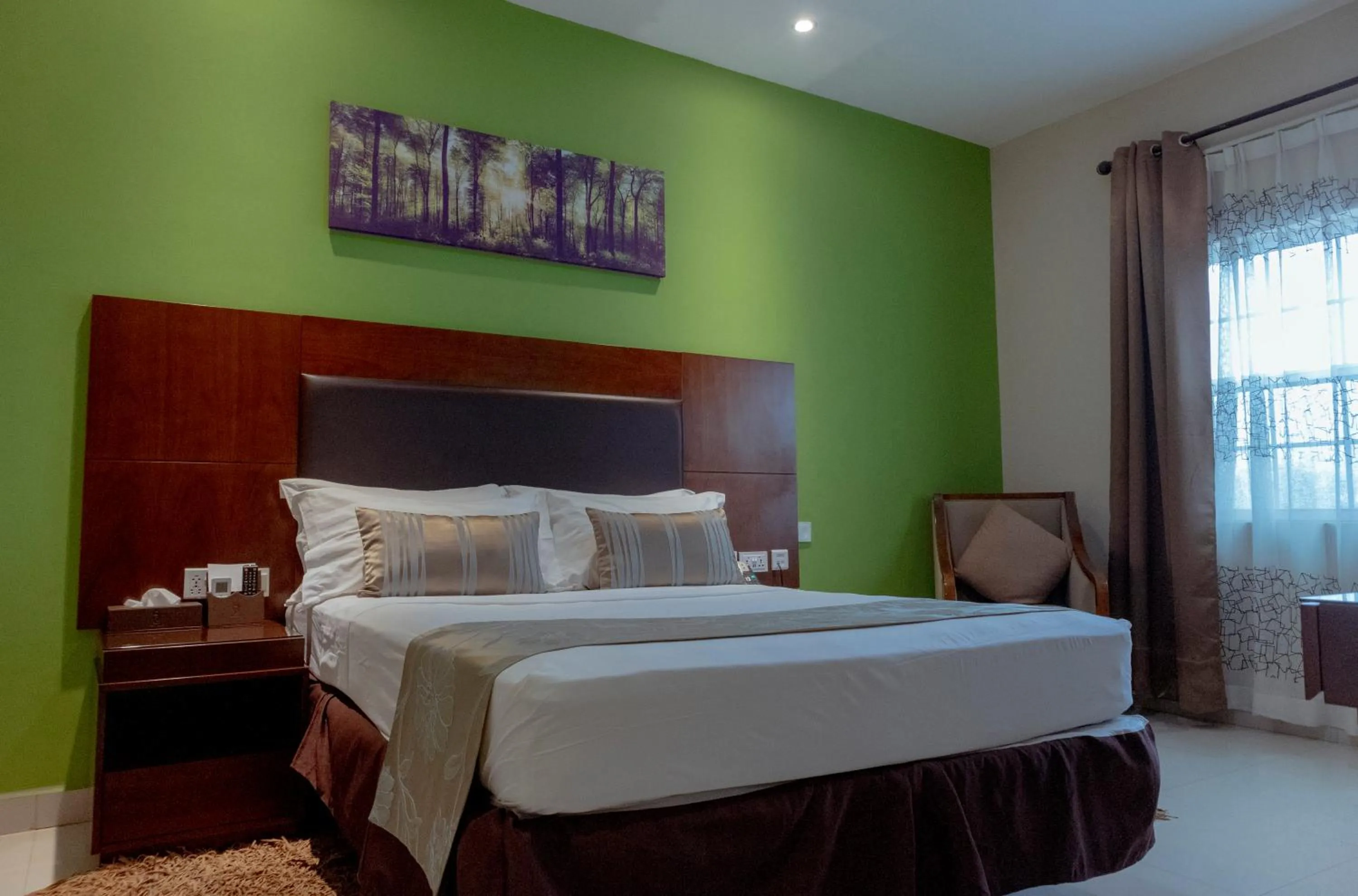 Bedroom, Bed in Frederick's Lodge