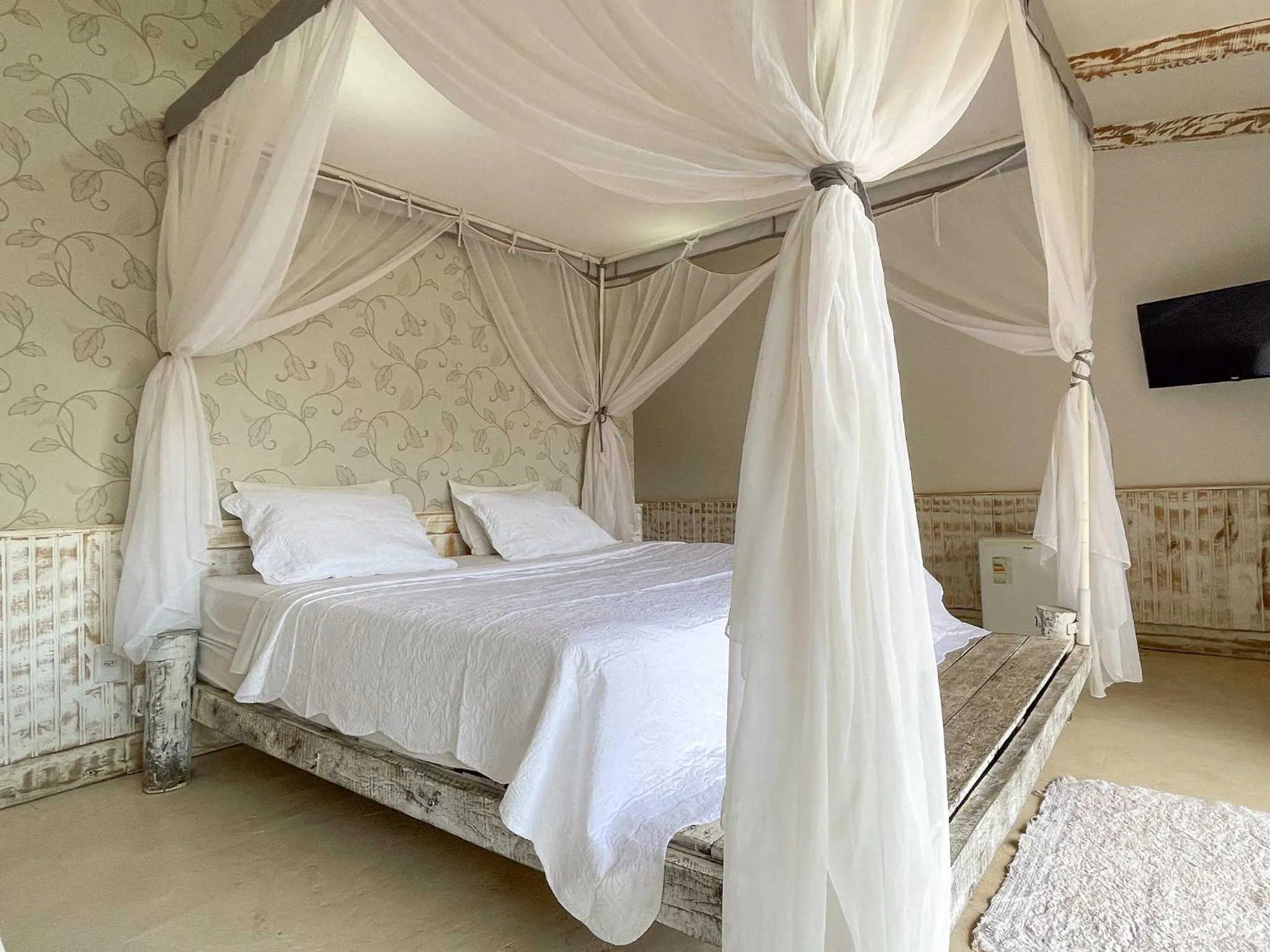 Bed in Ranchos 30 Hotel Fazenda