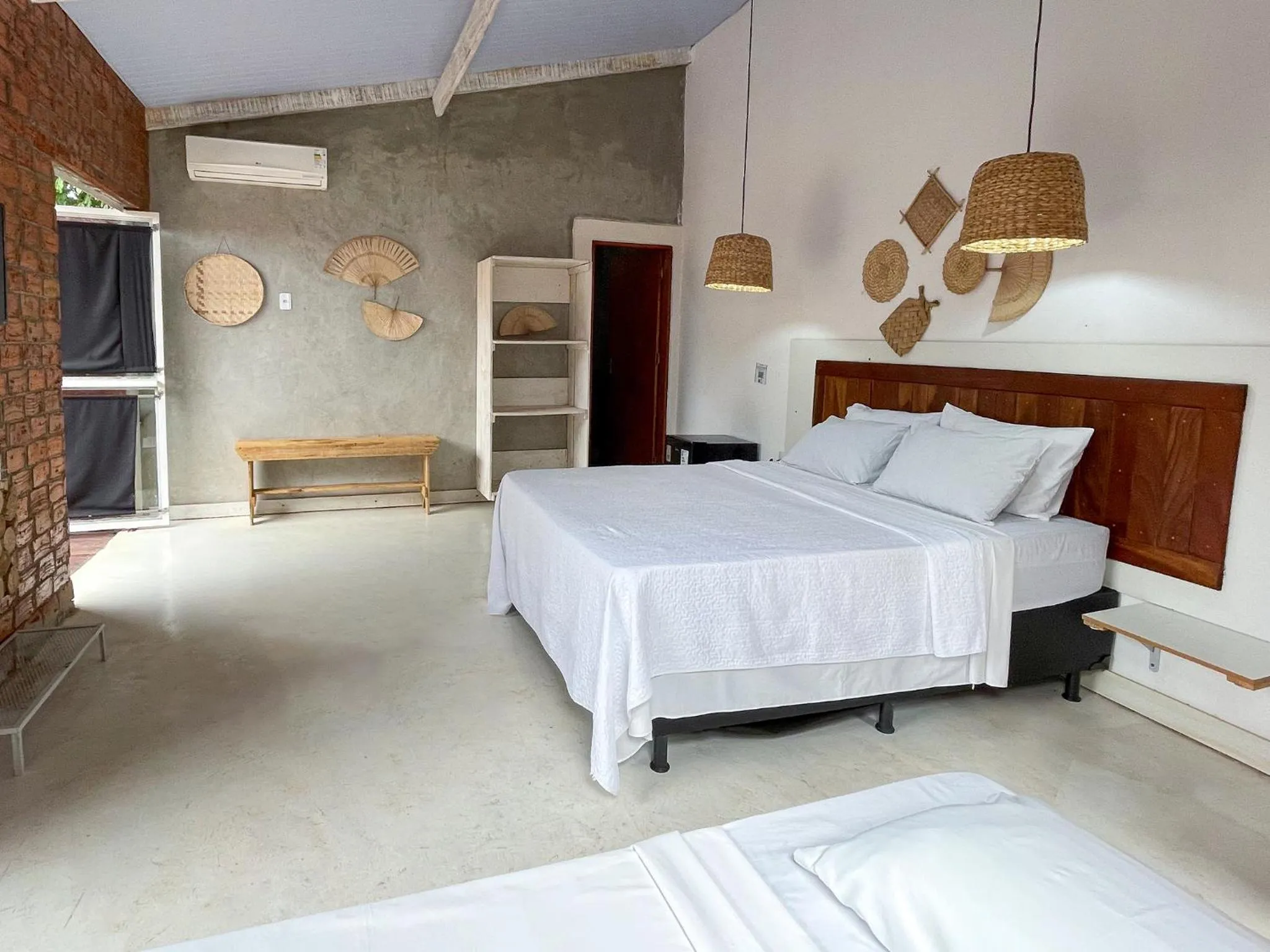 Bed in Ranchos 30 Hotel Fazenda