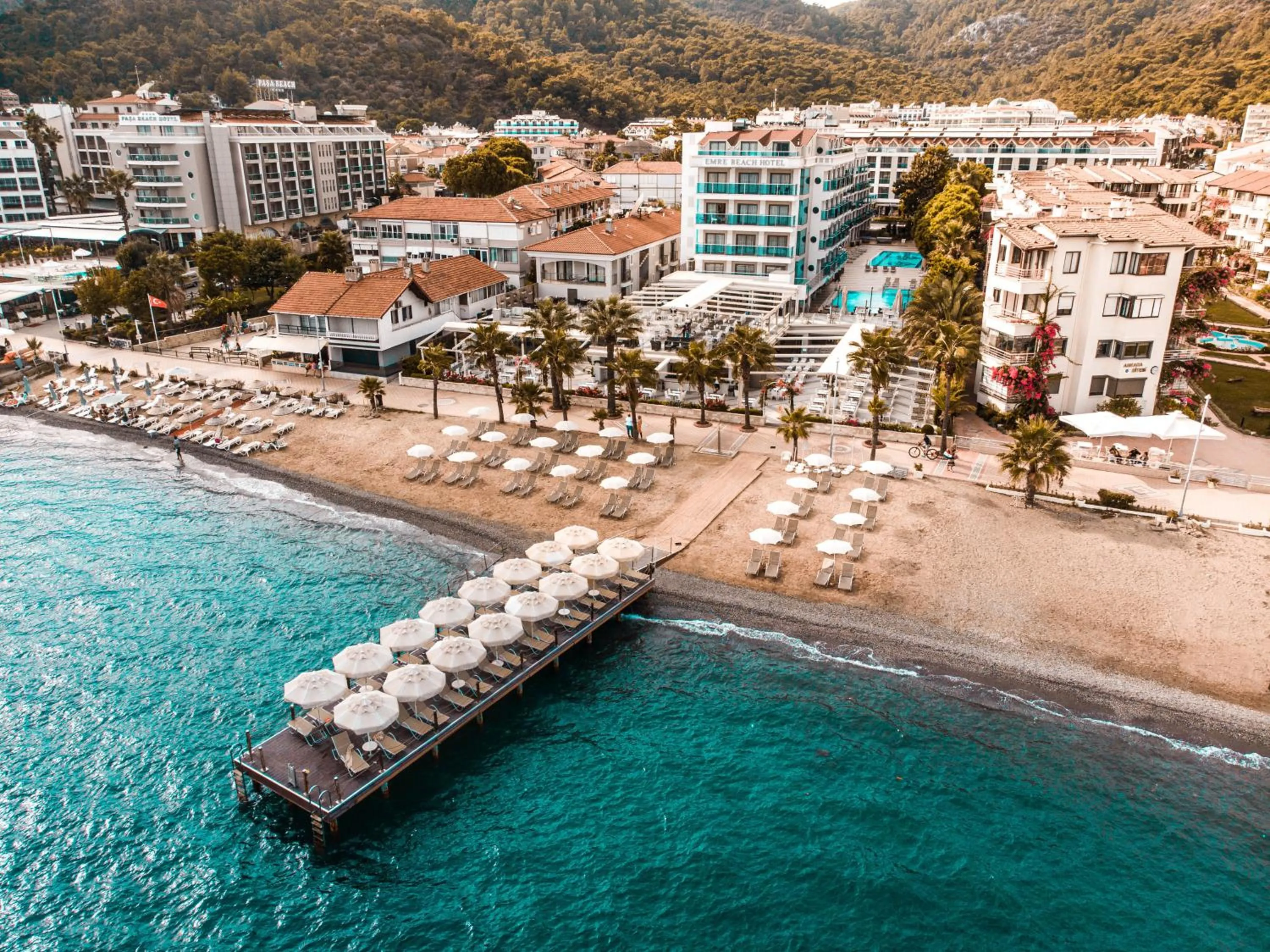 Bird's eye view in Emre Beach & Emre Hotel