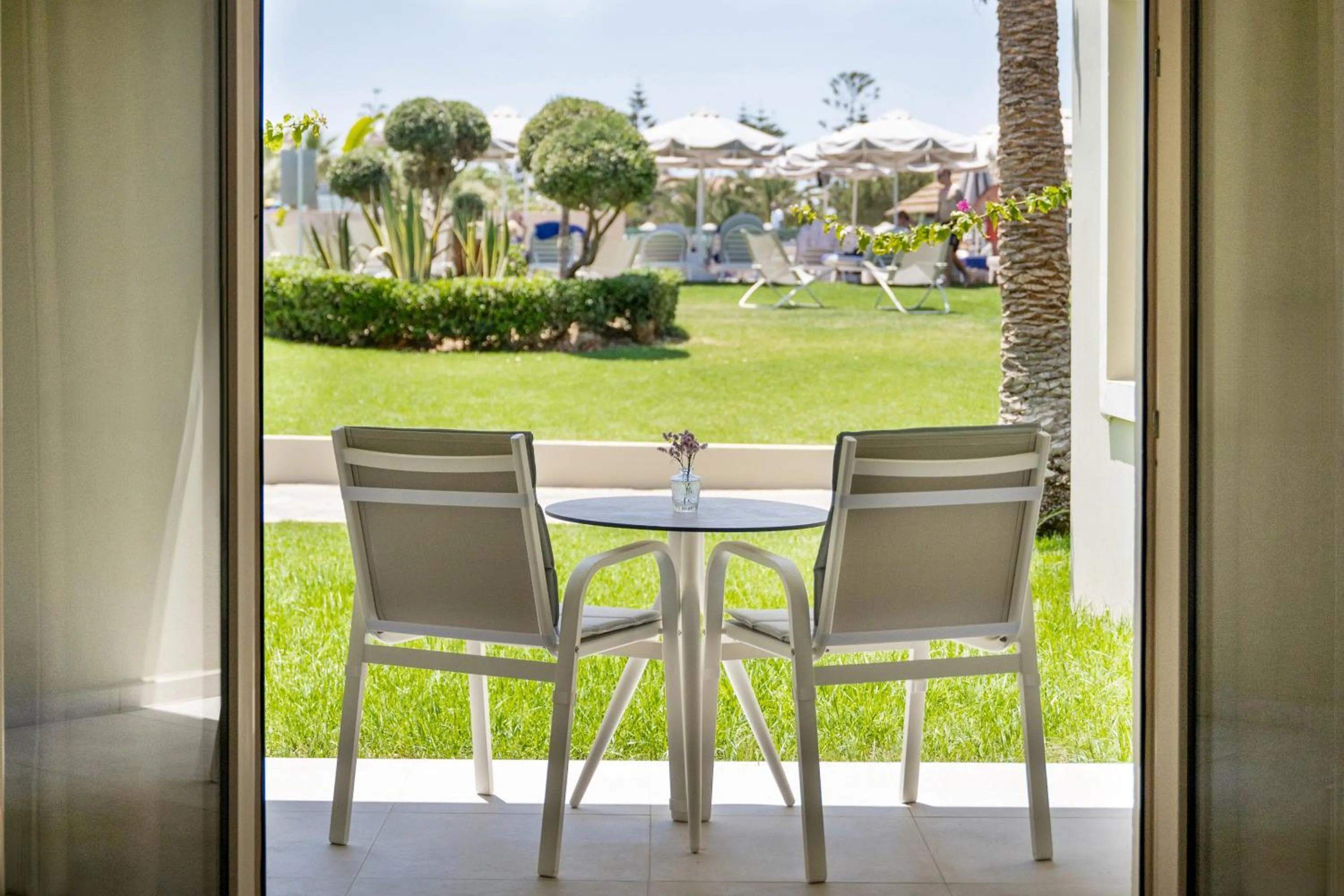 Balcony/Terrace in Iberostar Selection Creta Marine