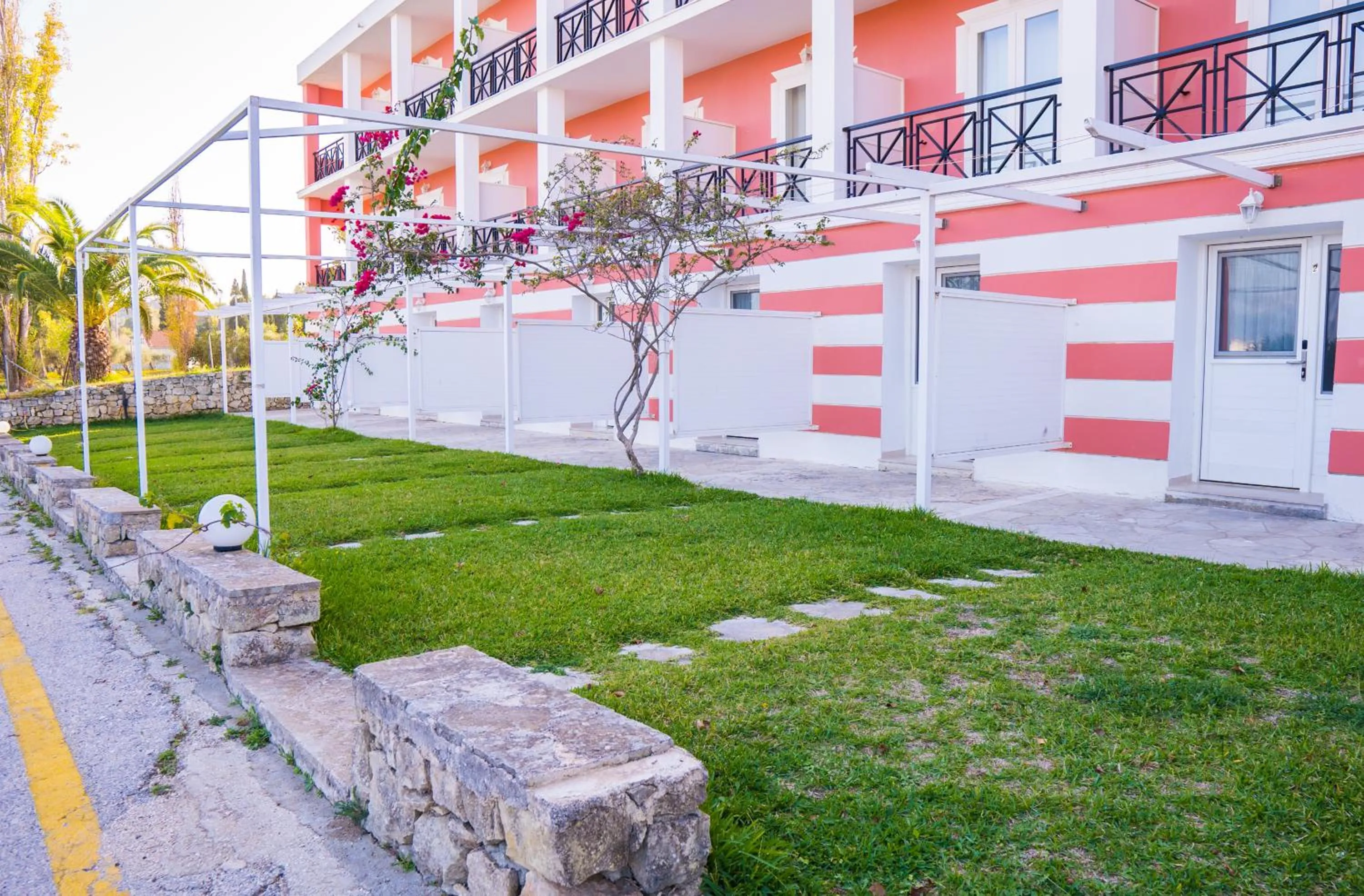 Garden view in Palatino Hotel