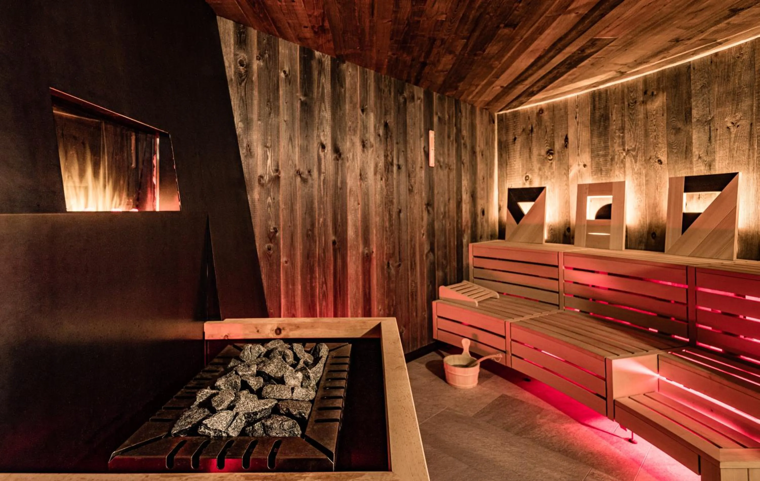 Sauna in Hotel Masl